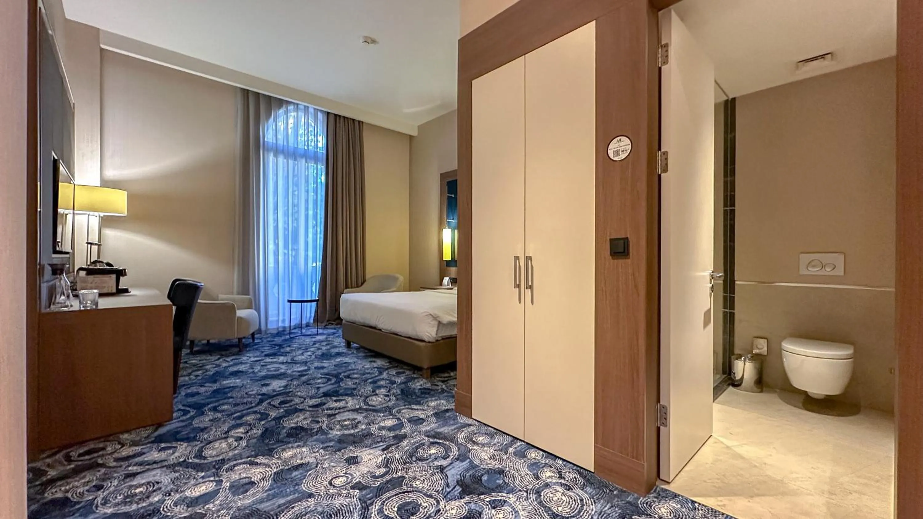 Bedroom, Bed in Tbilisi Philharmonic Hotel by Mercure
