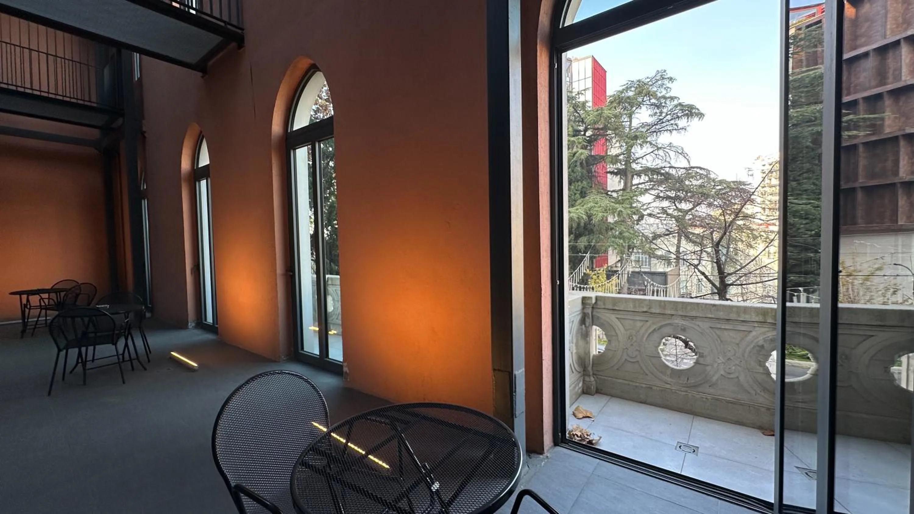 Balcony/Terrace in Tbilisi Philharmonic Hotel by Mercure