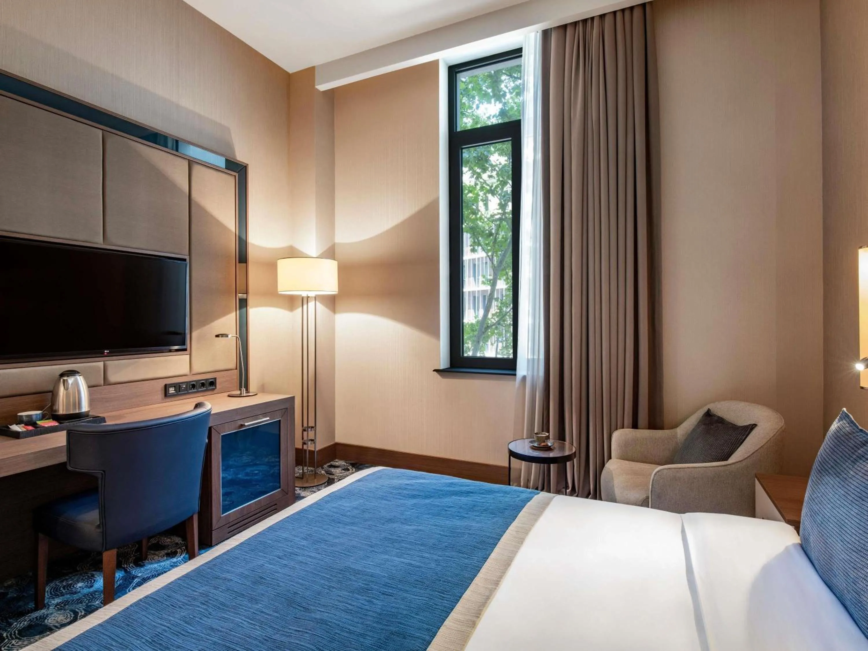 Bedroom, Bed in Tbilisi Philharmonic Hotel by Mercure