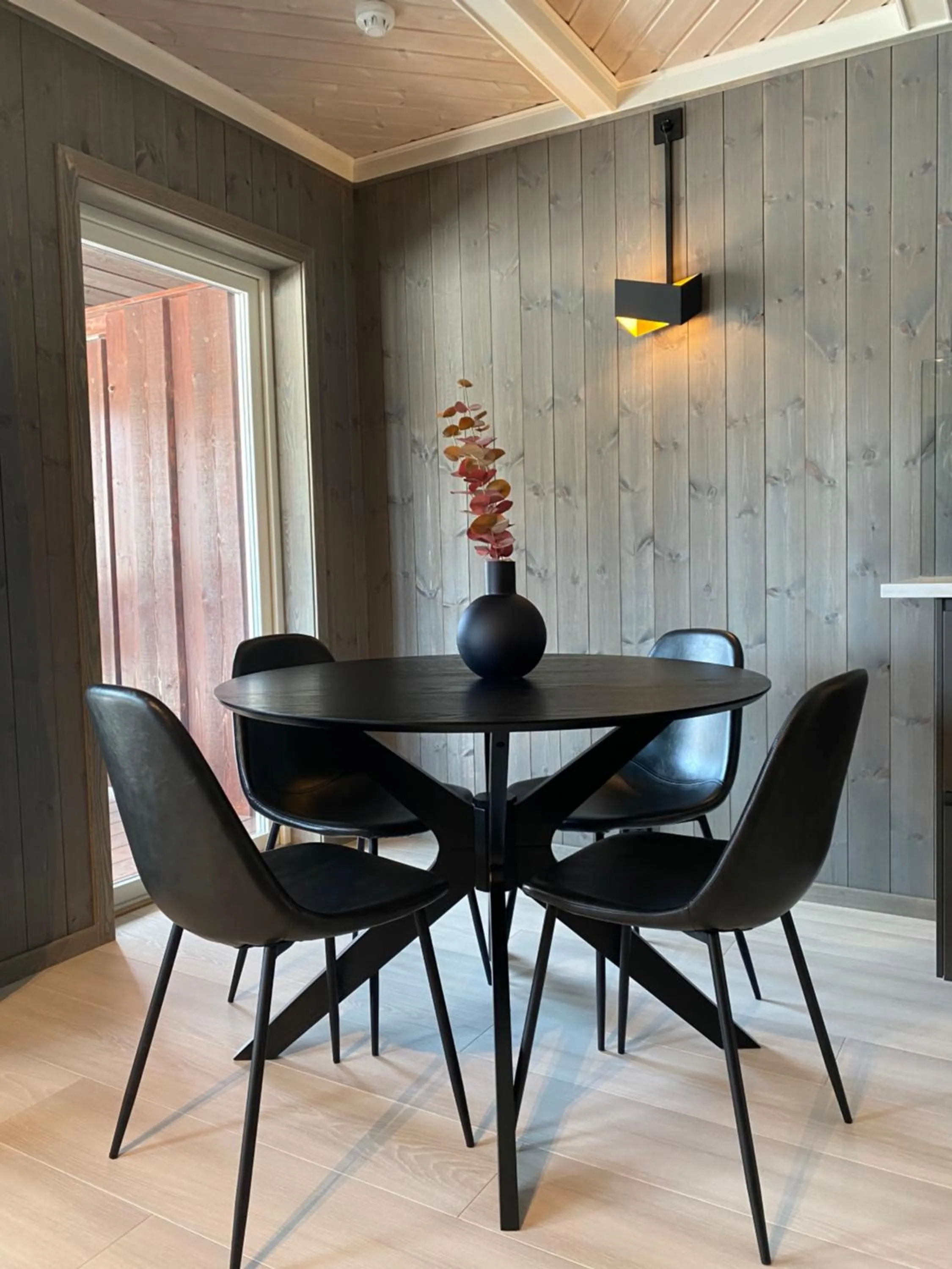 Dining area in Fagernes Camping