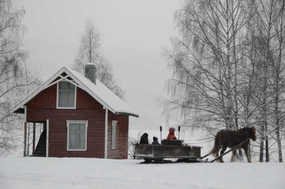 Facade/entrance in Fagernes Camping