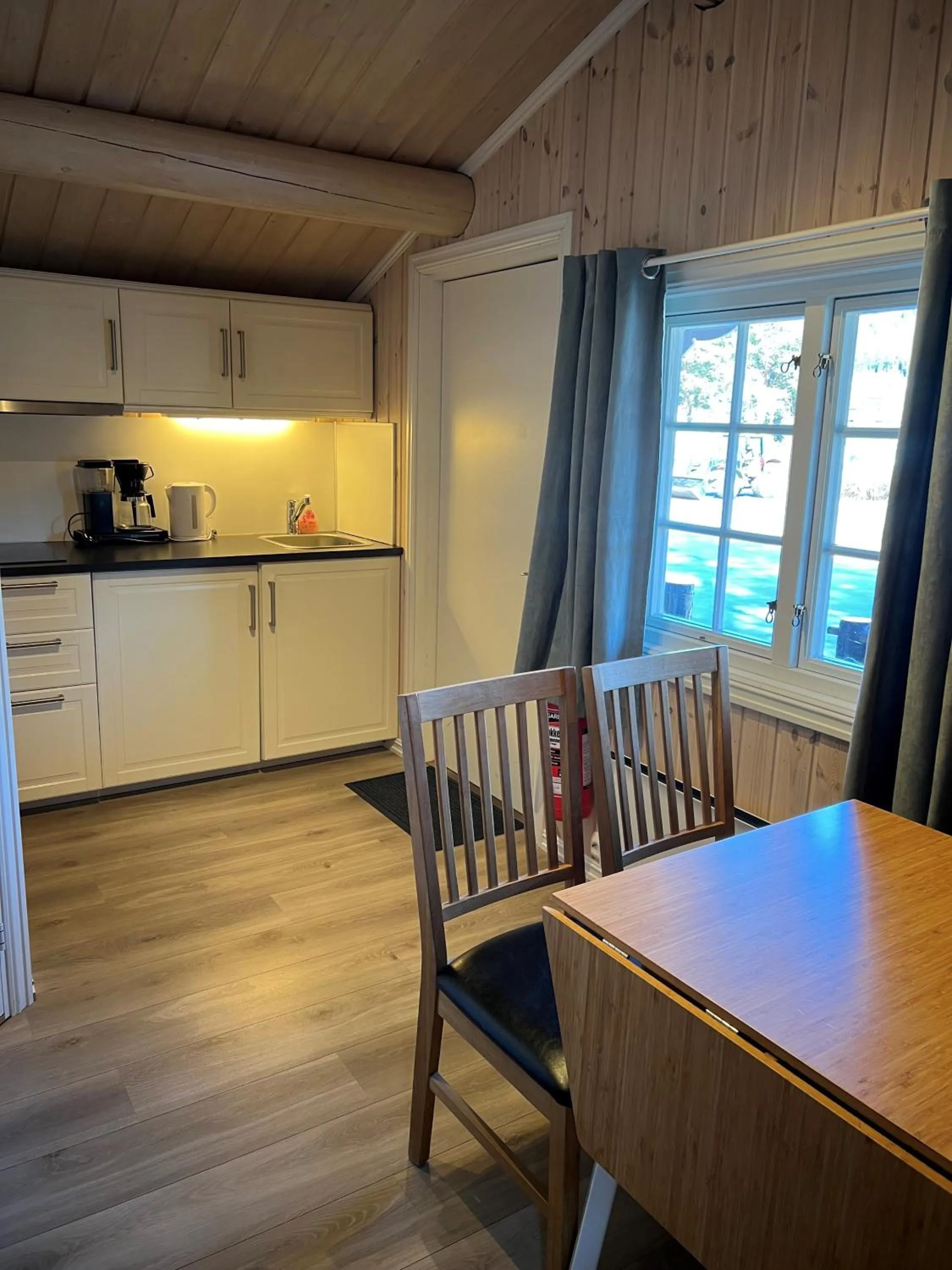 Kitchen or kitchenette in Fagernes Camping