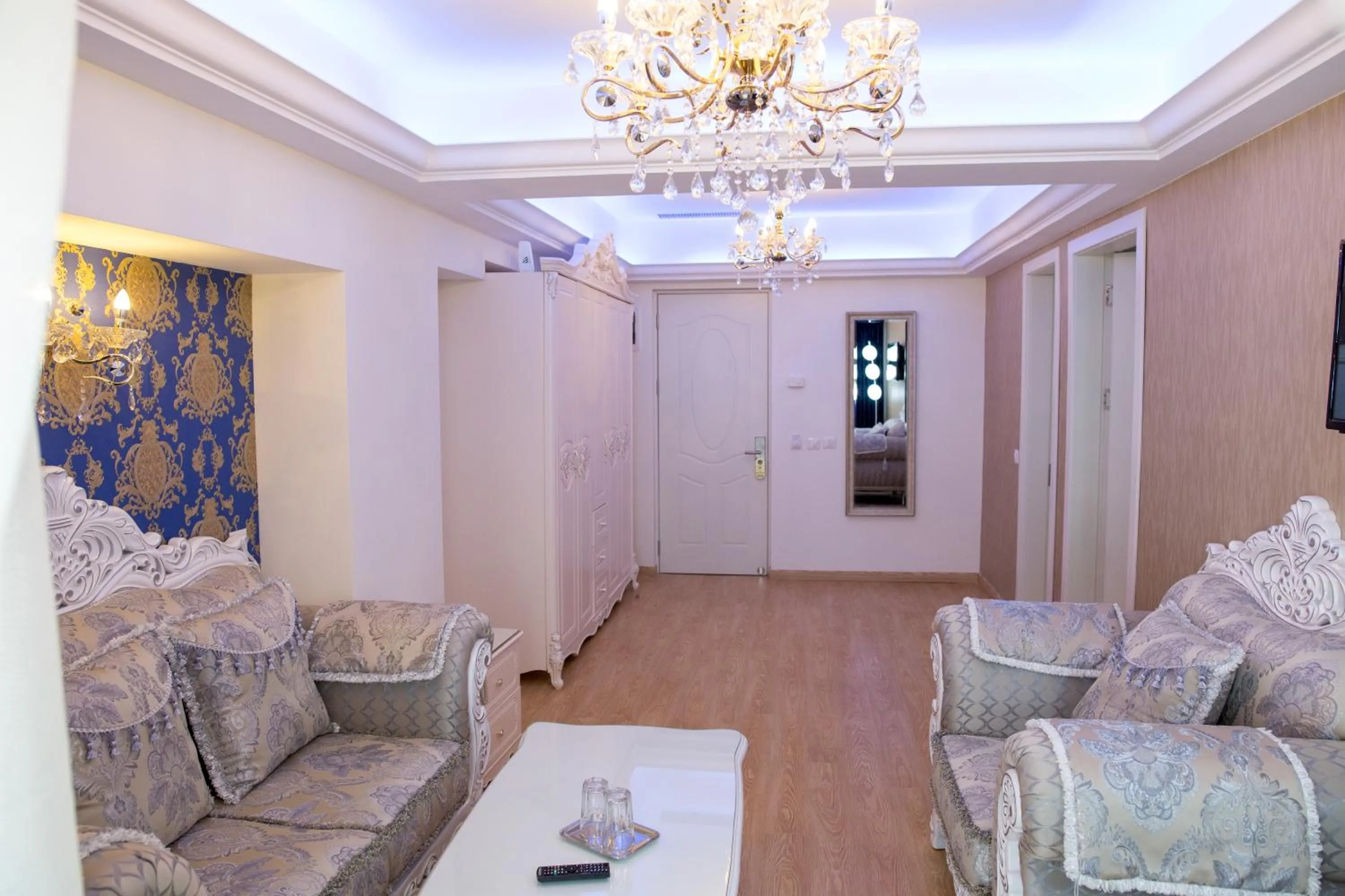 Living room in Hotel Helin Central