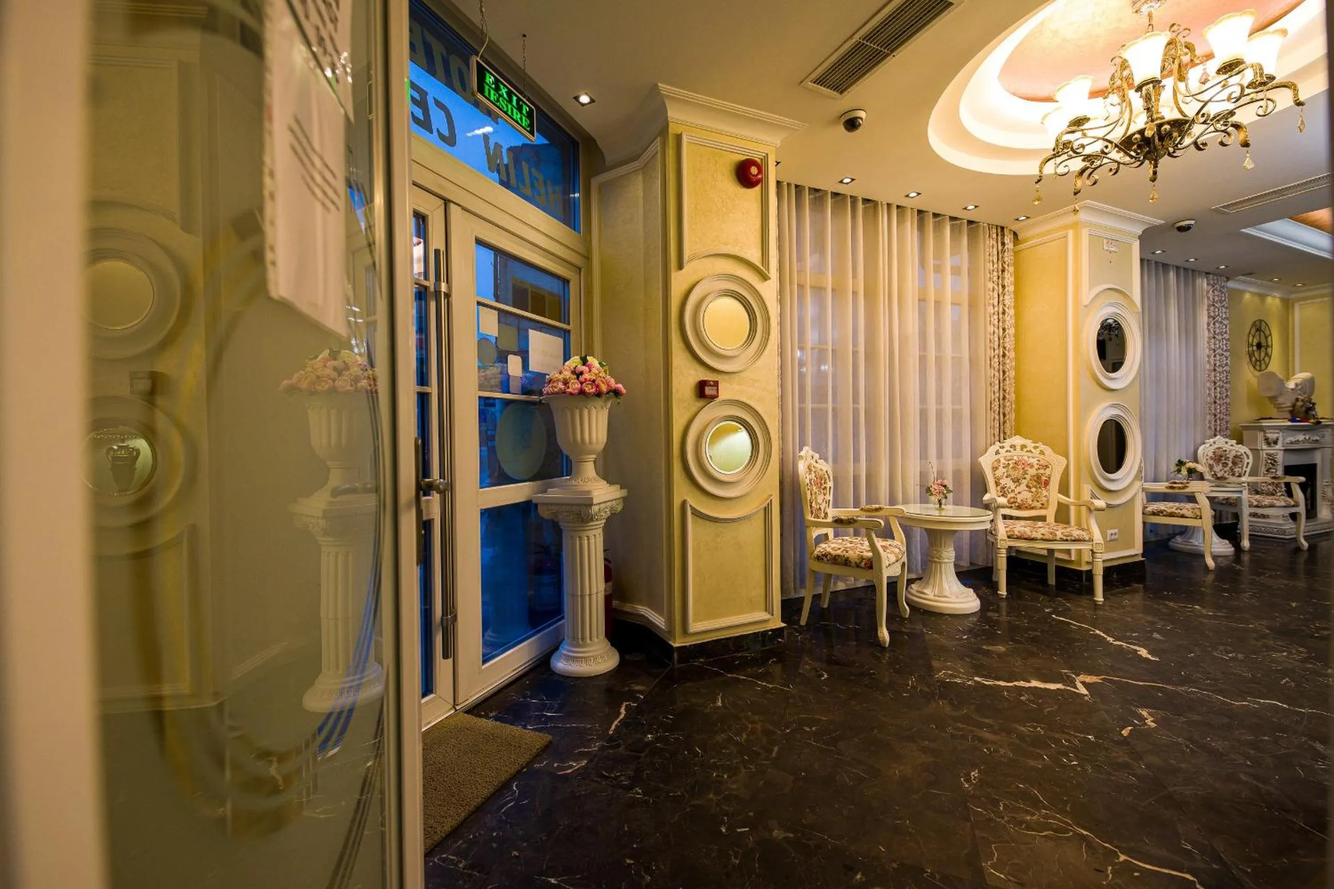 Lobby or reception in Hotel Helin Central