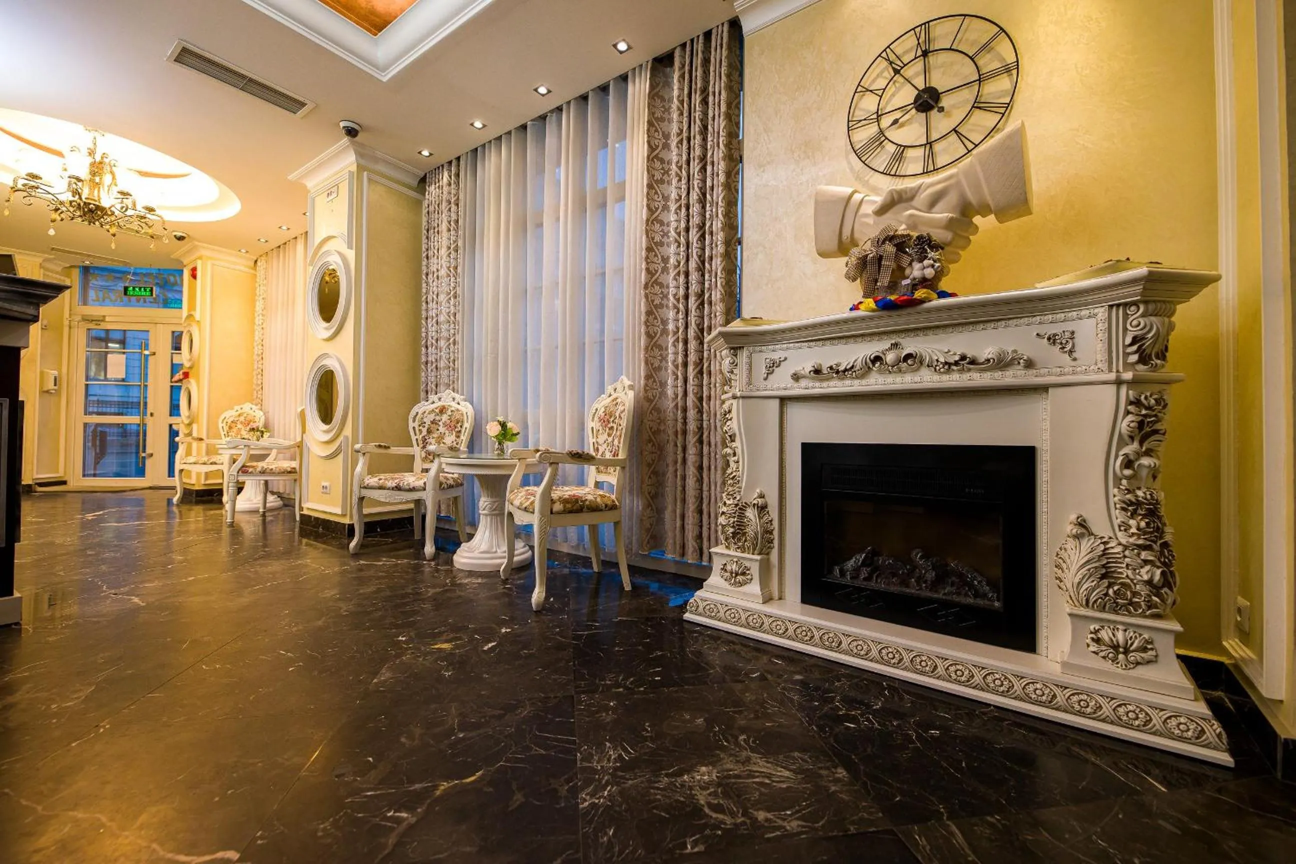 Lobby or reception in Hotel Helin Central