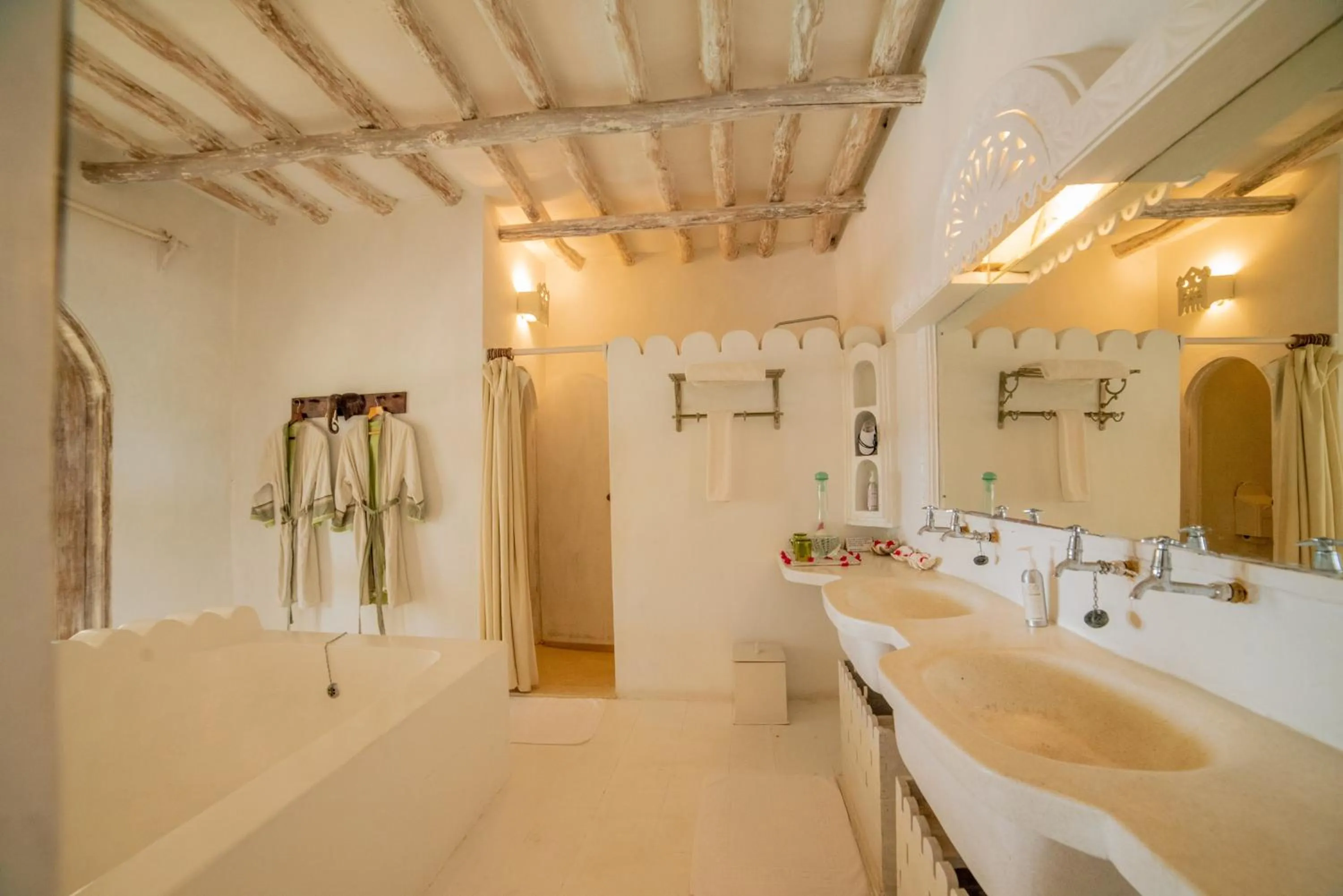 Bathroom in Msambweni Beach House and Private Villas