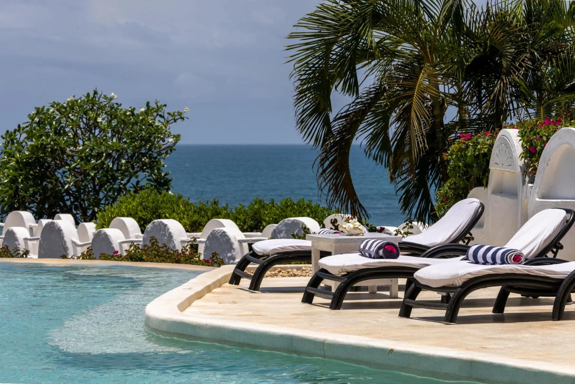 Swimming pool in Msambweni Beach House and Private Villas
