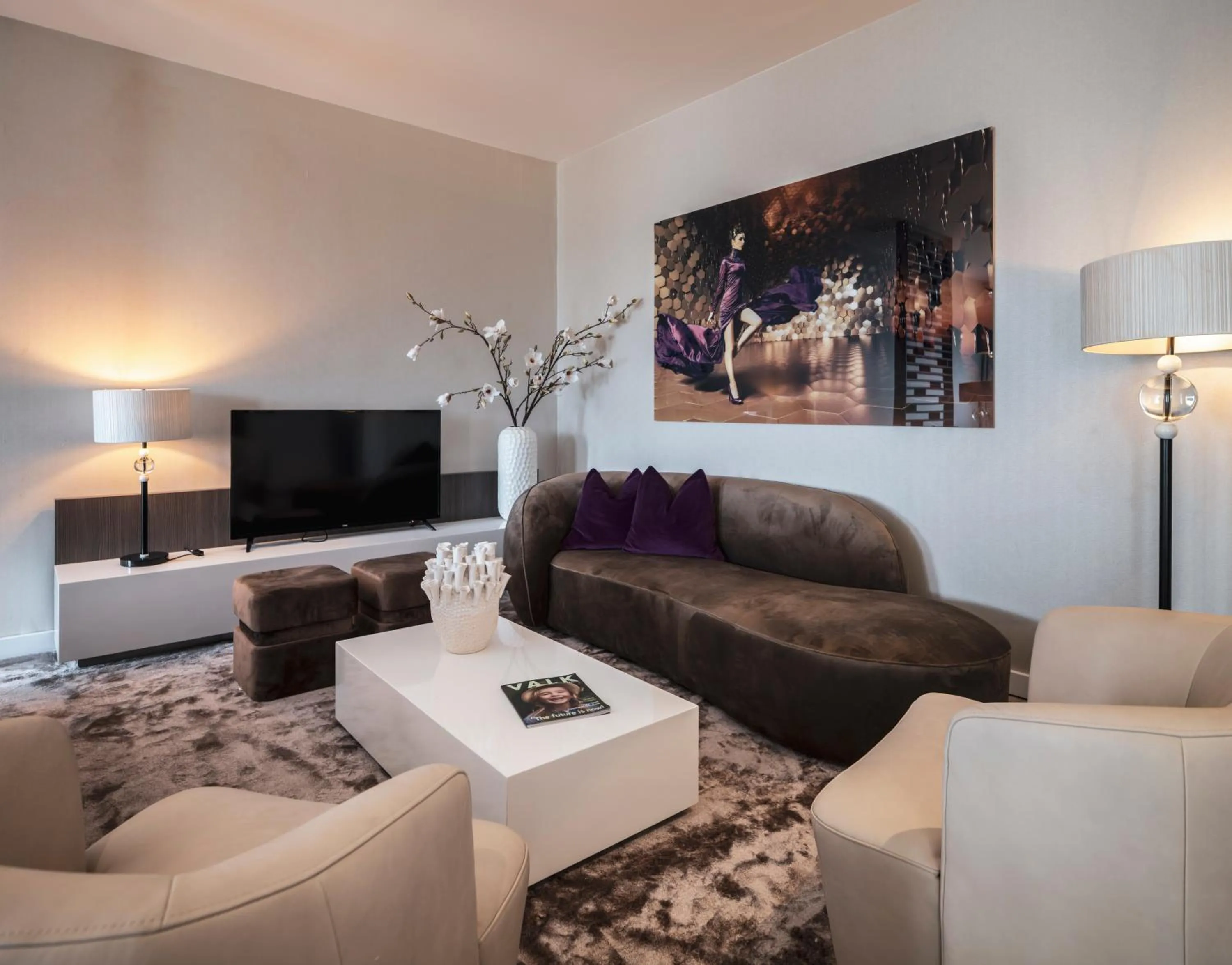 Seating area in Van der Valk Hotel Hoorn