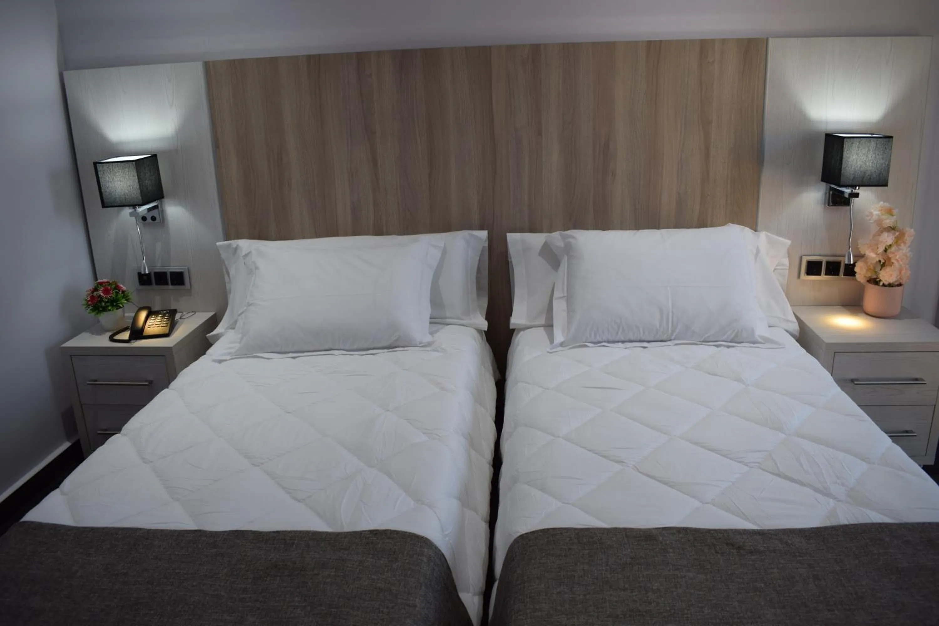 Bed in Hôtel Zinou zm