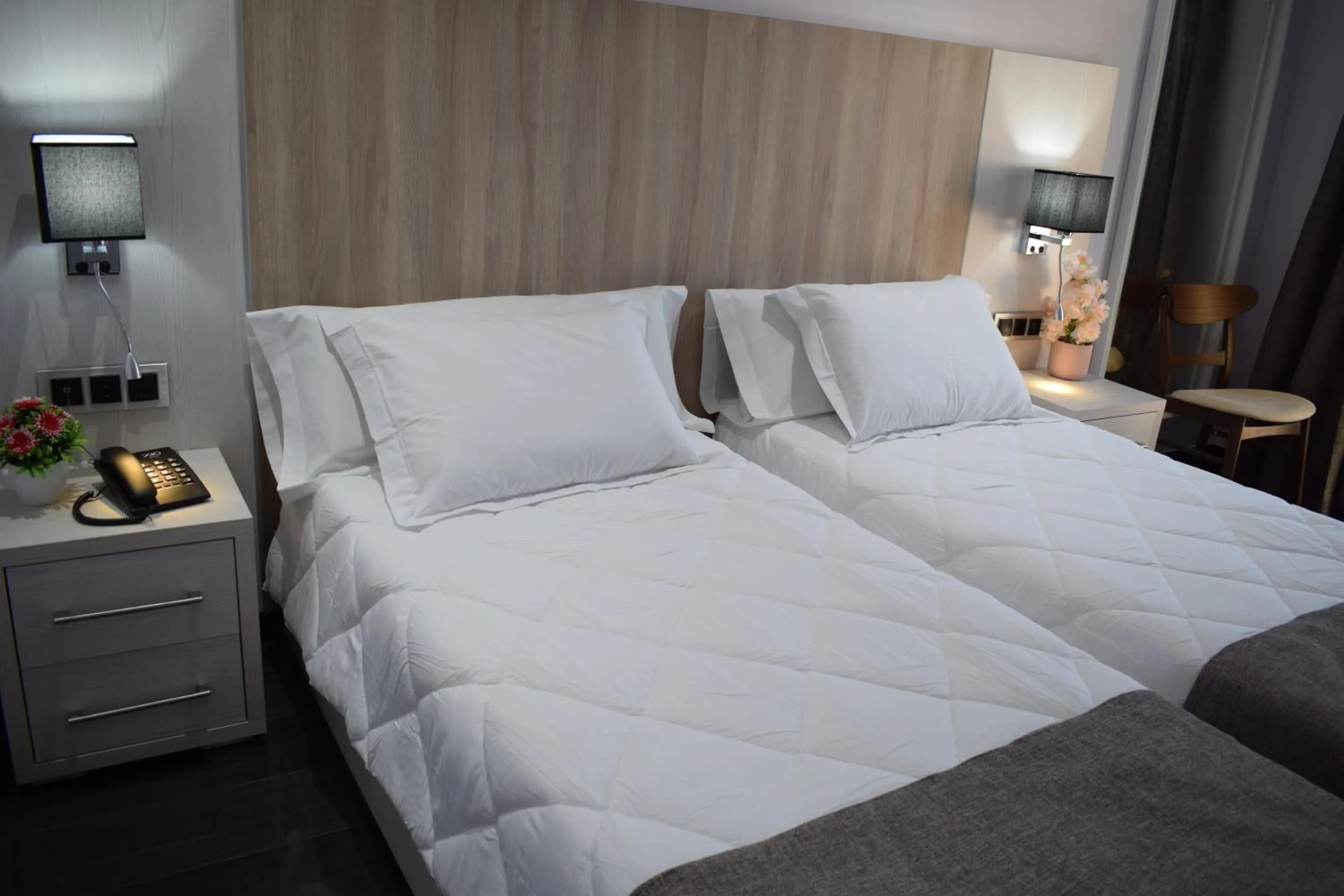 Bed in Hôtel Zinou zm