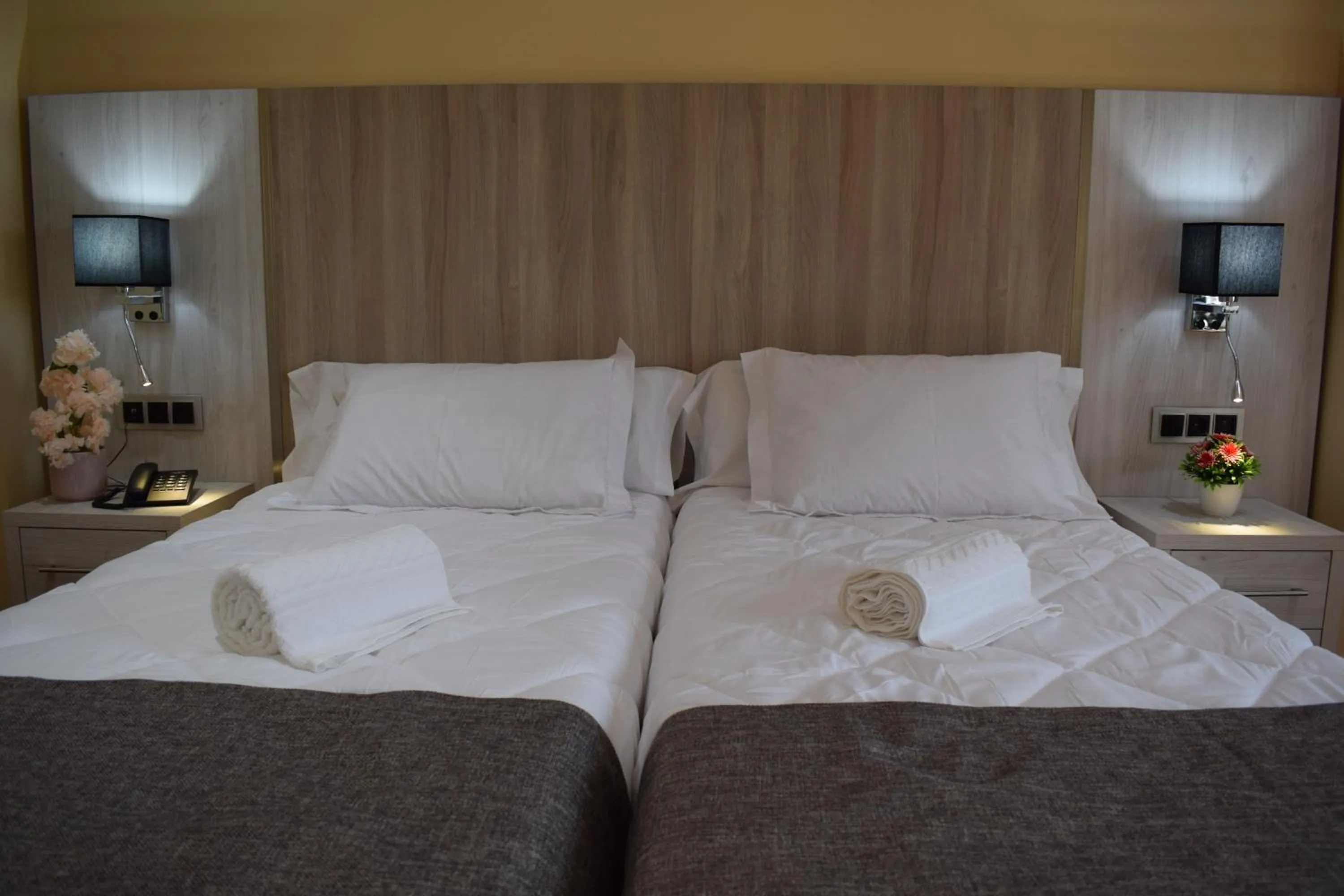 Bed in Hôtel Zinou zm