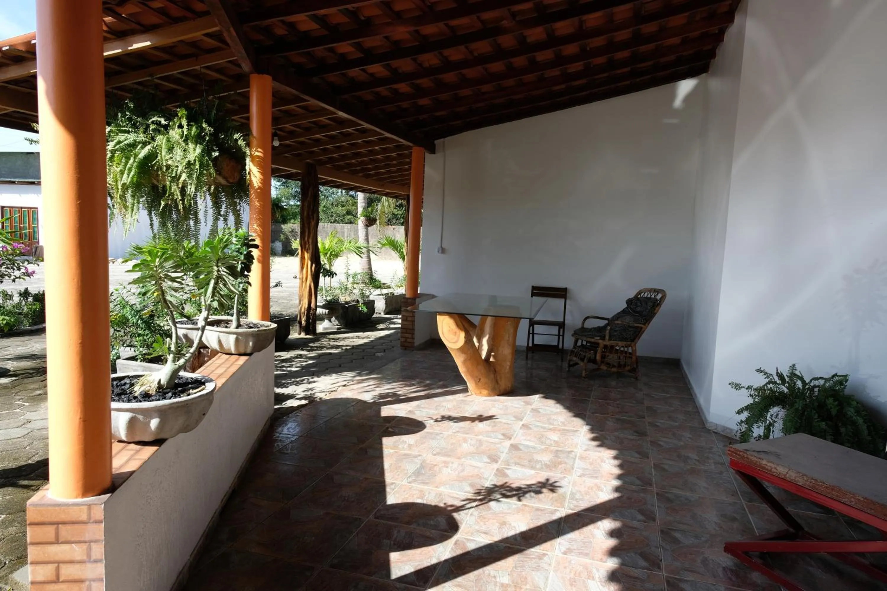 Patio in Pousada Casa Grande