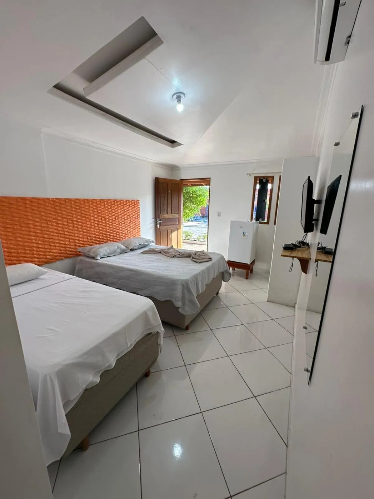 Bed in Pousada Casa Grande