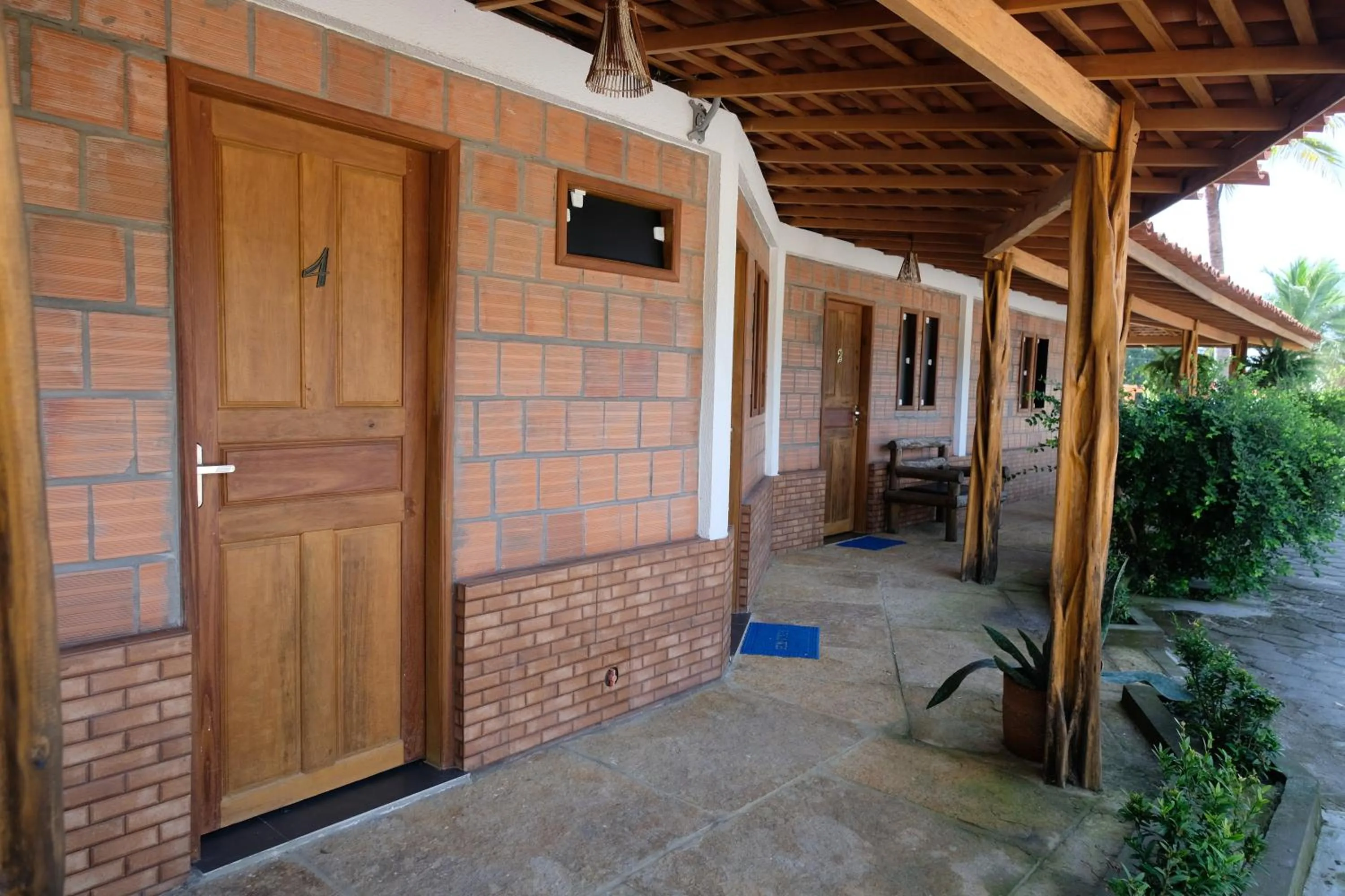 Patio in Pousada Casa Grande