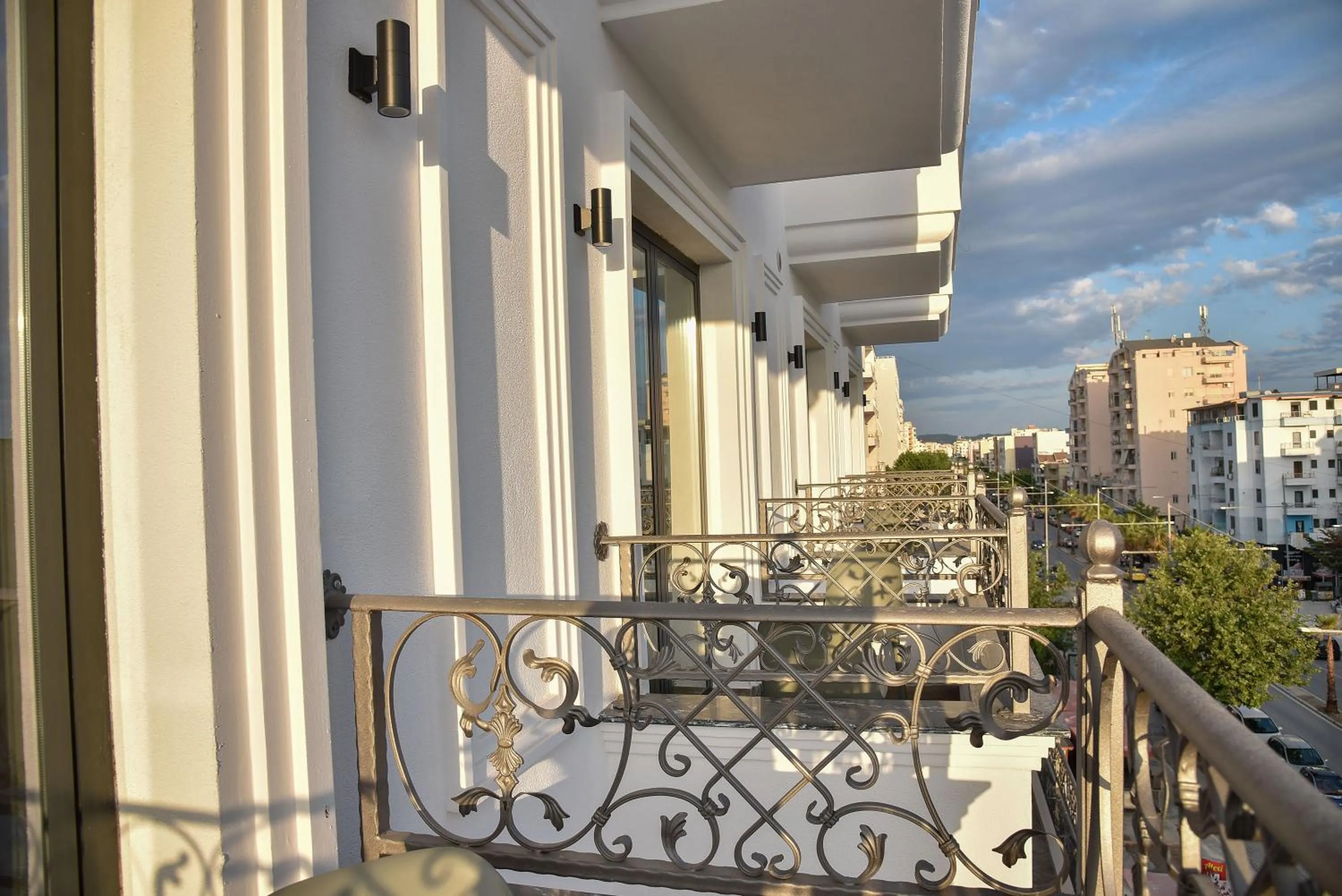 Balcony/Terrace in Dolanit Hotels Lubjana