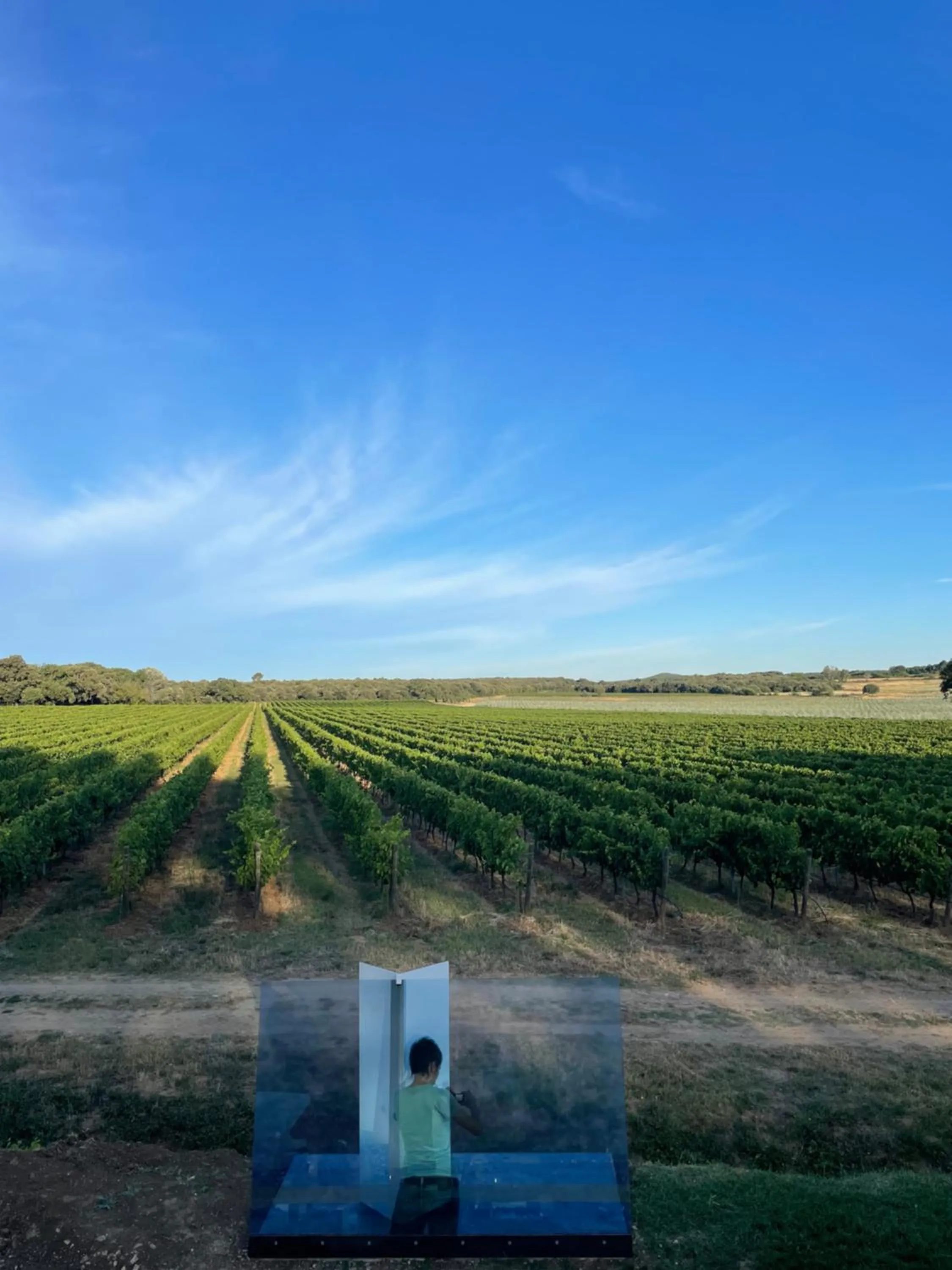Natural landscape in Domaine de Panery