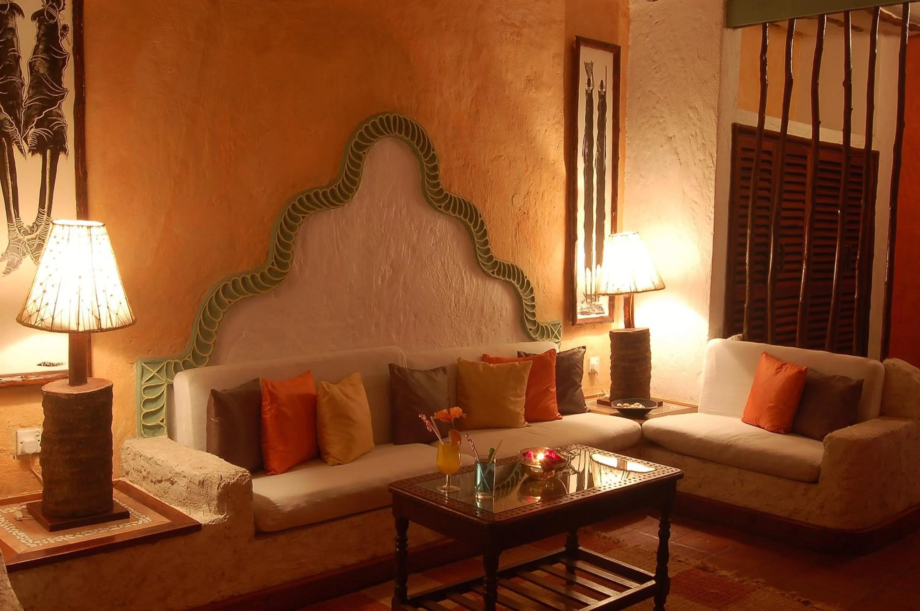 Seating area in Zanzibar Beach Resort