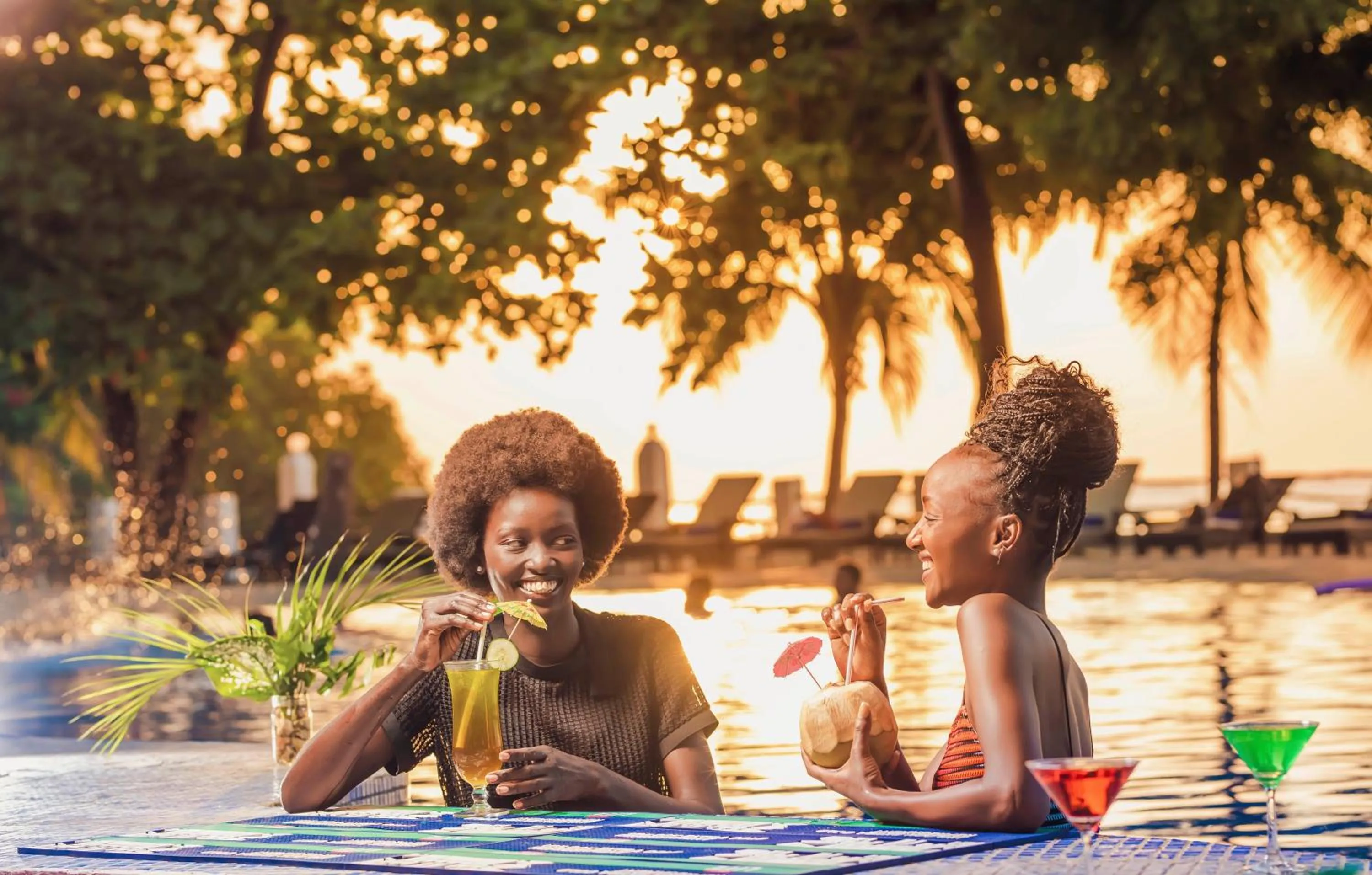 People in Zanzibar Beach Resort