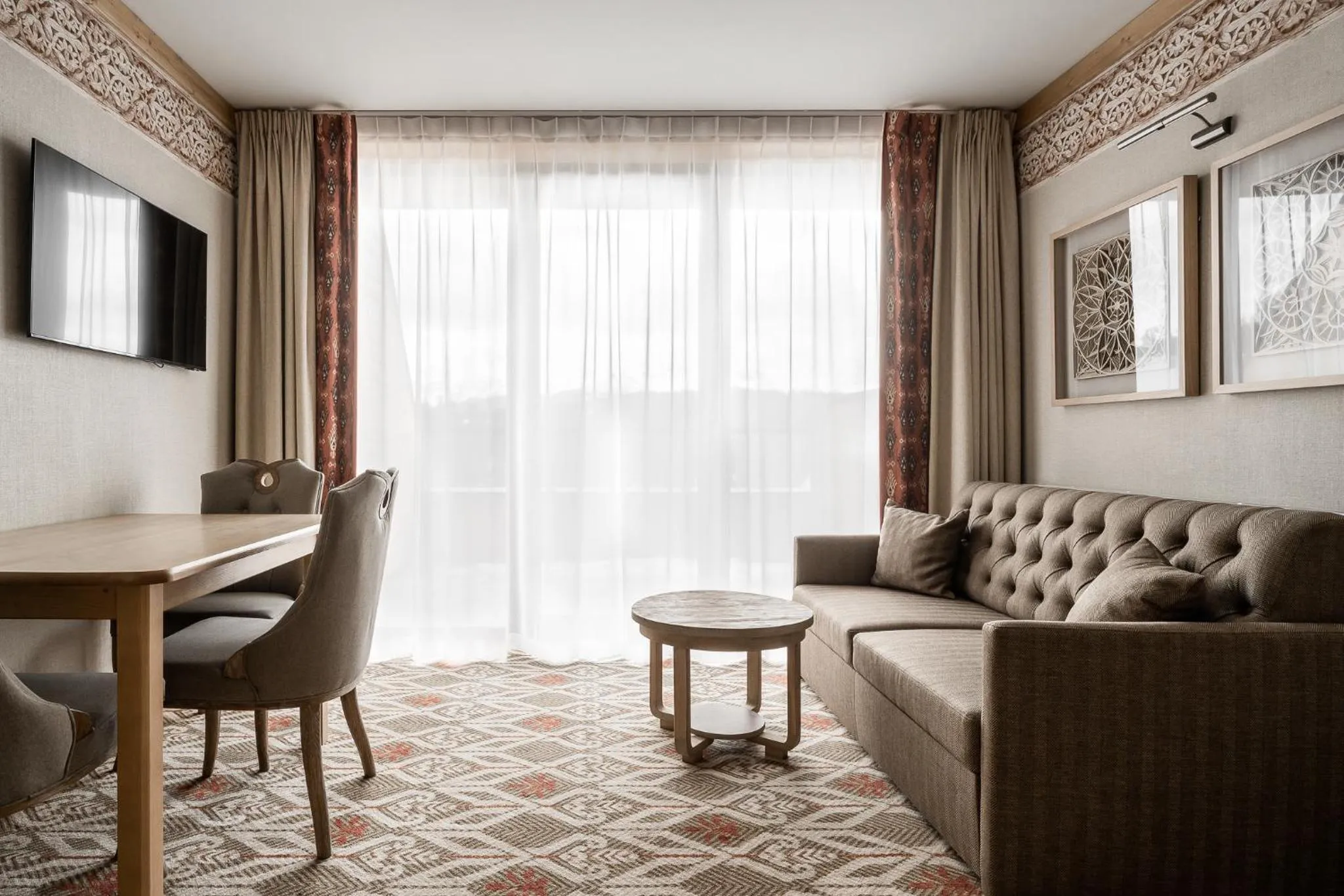 TV and multimedia in Apartamenty Aries Residence Bukowina