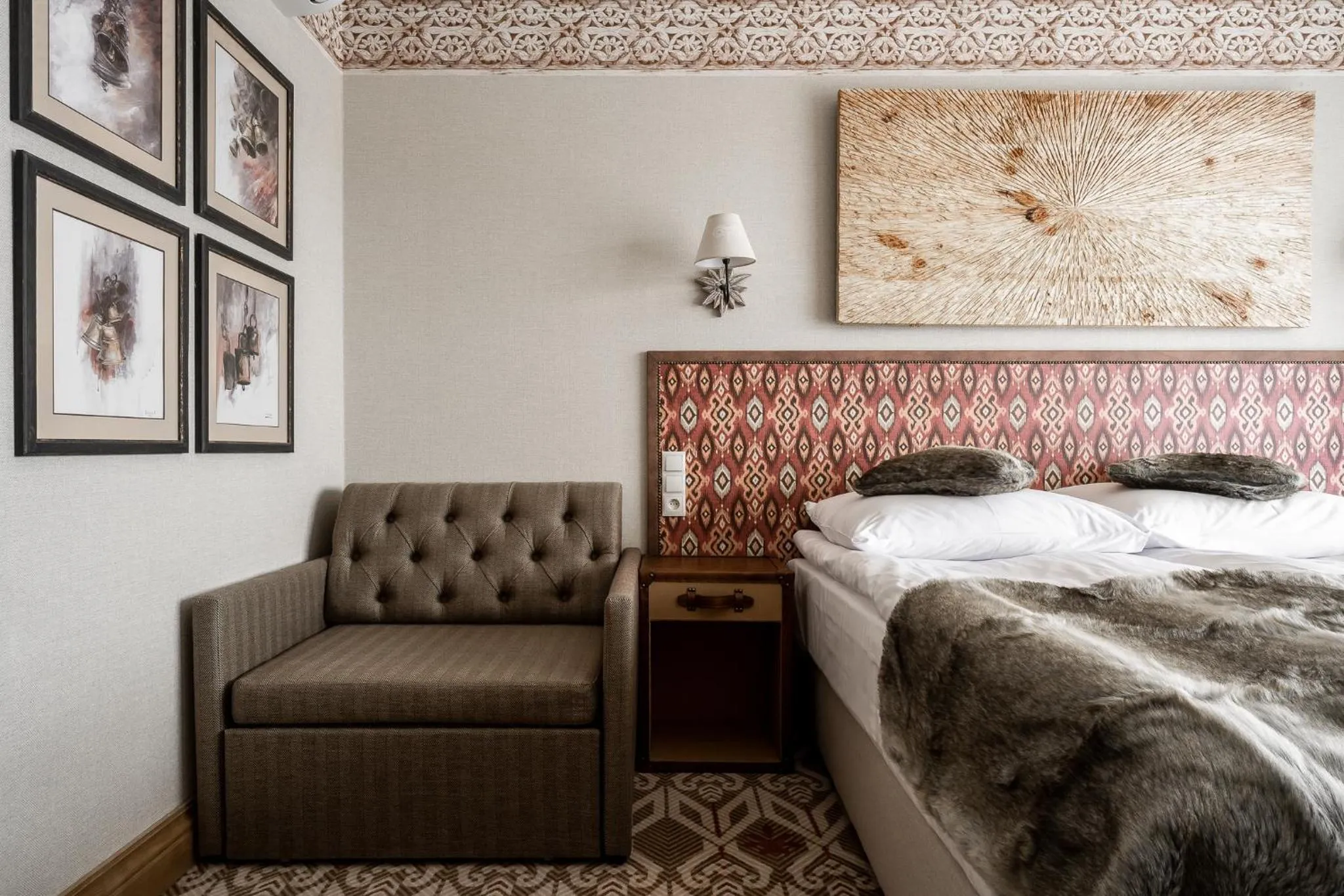 Bed in Apartamenty Aries Residence Bukowina