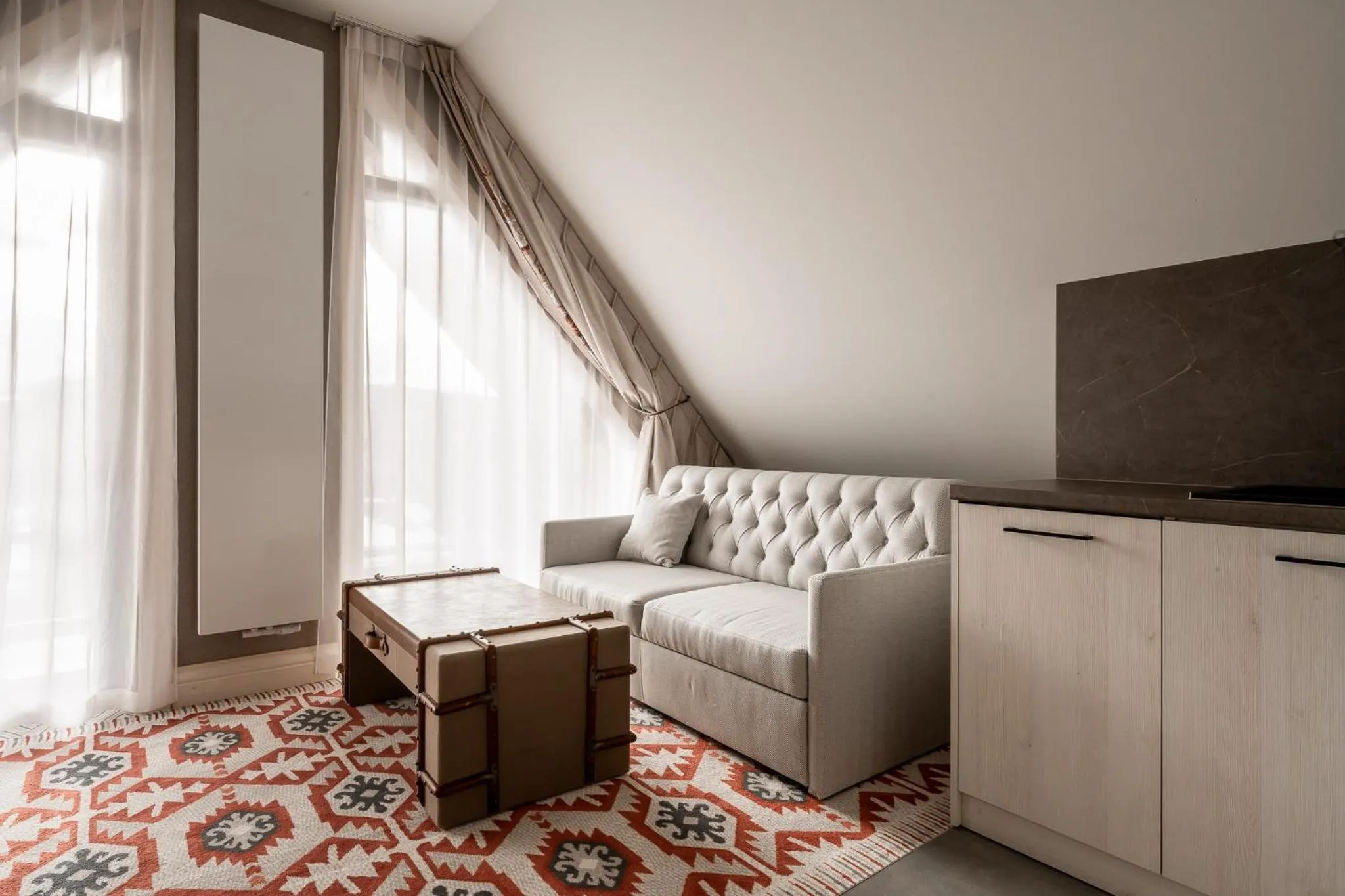 Communal lounge/ TV room in Apartamenty Aries Residence Bukowina