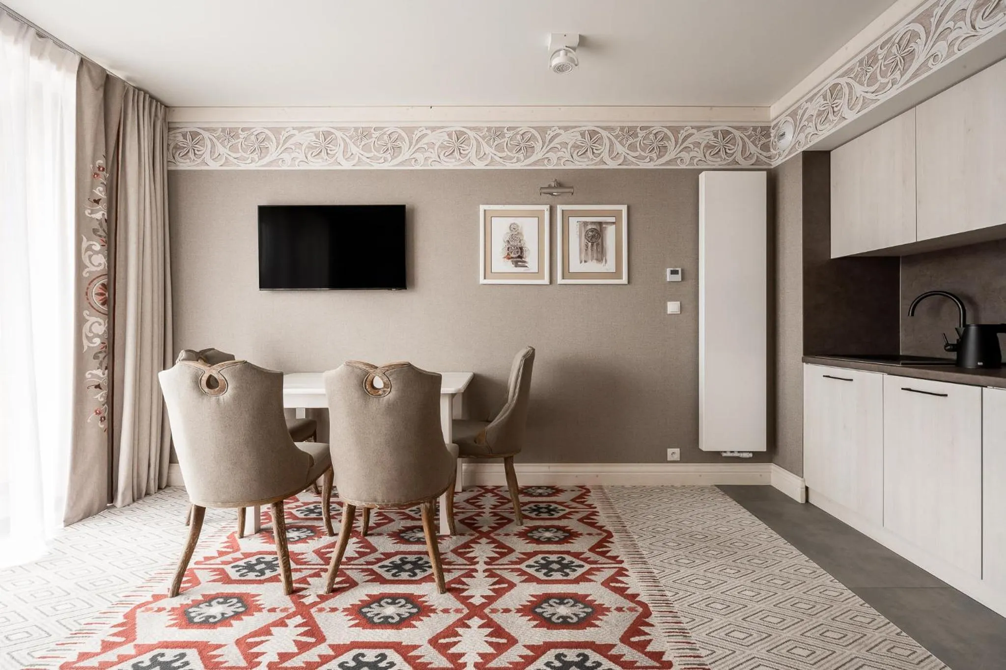 TV and multimedia in Apartamenty Aries Residence Bukowina