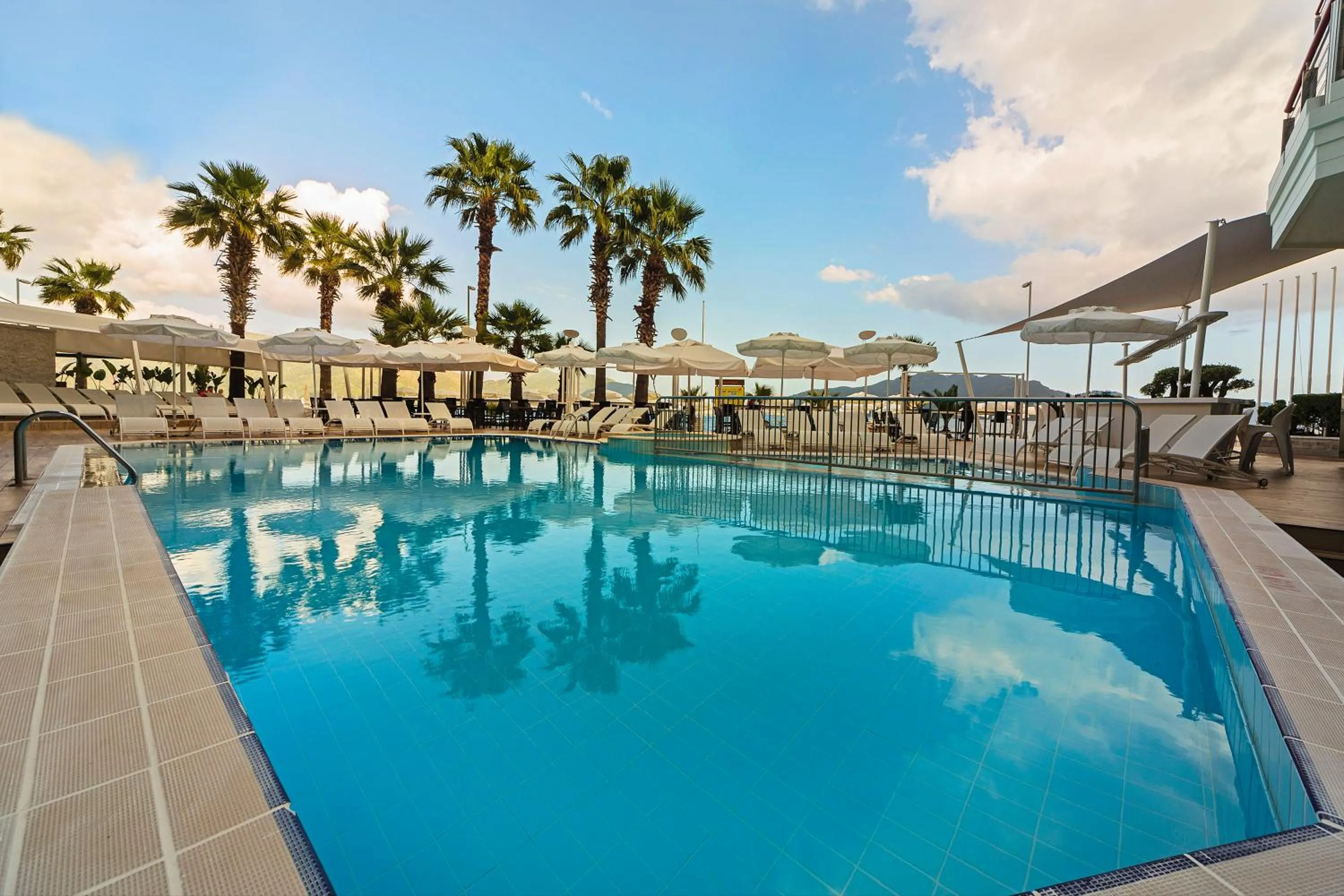 Pool view in Poseidon Hotel - Adult Only