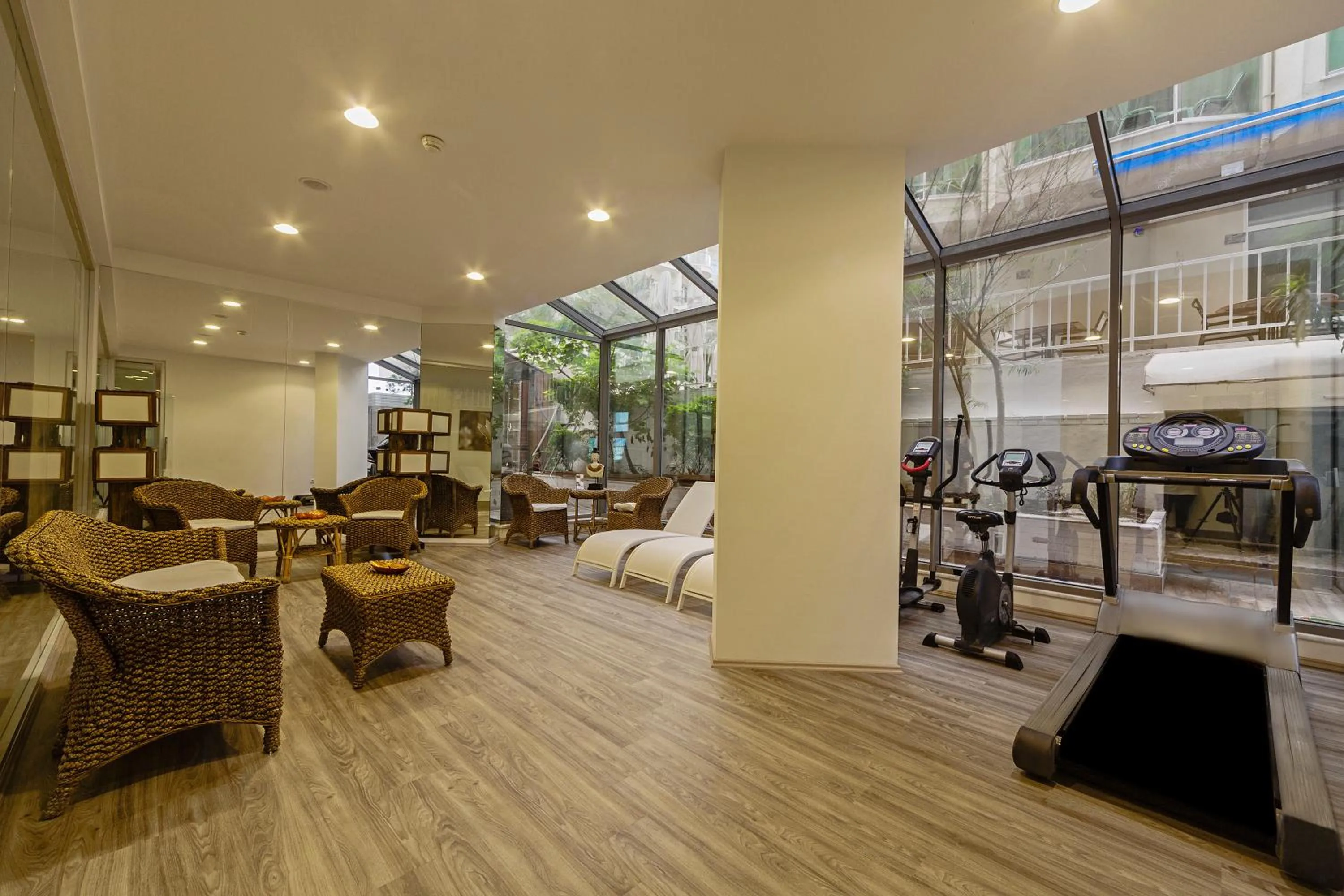 Fitness centre/facilities in Poseidon Hotel - Adult Only