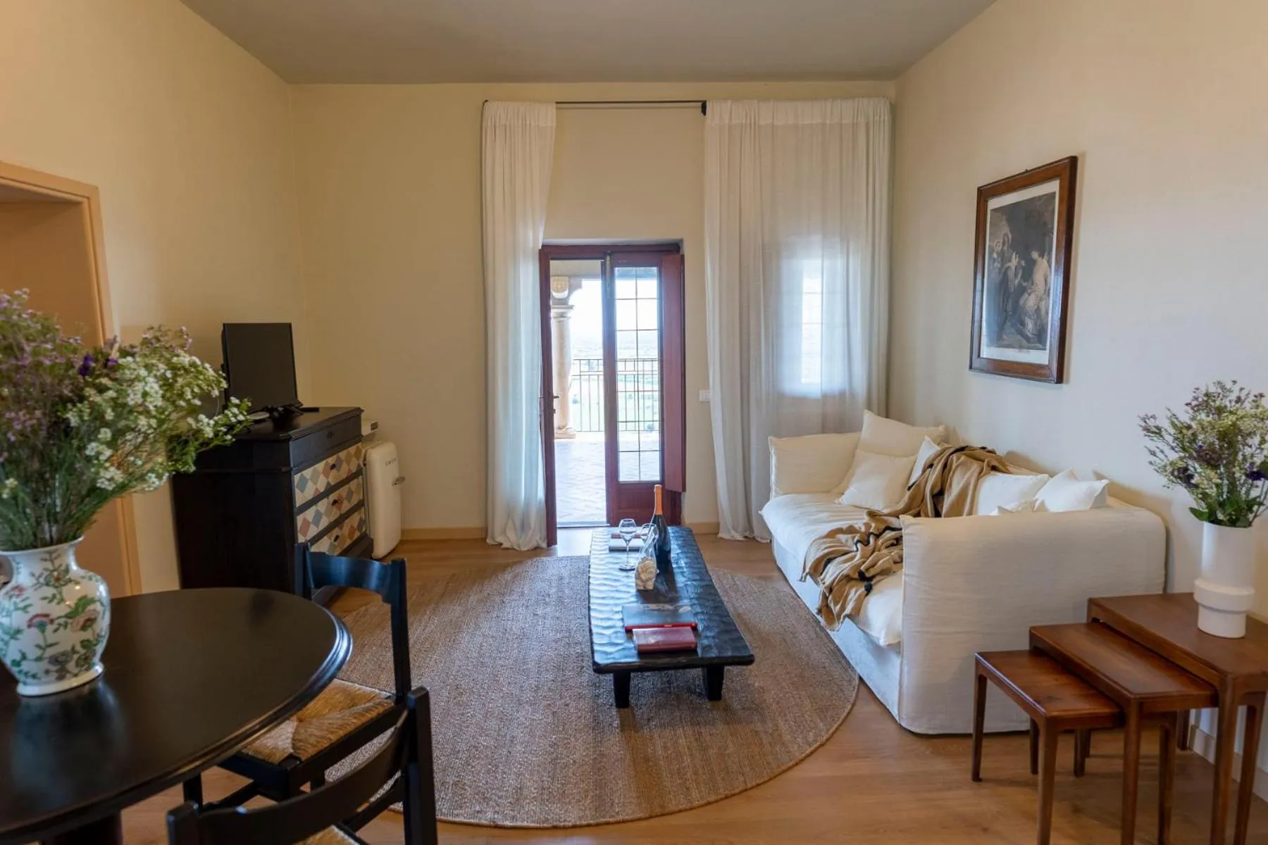 Seating area in Annunciata Soul Retreat