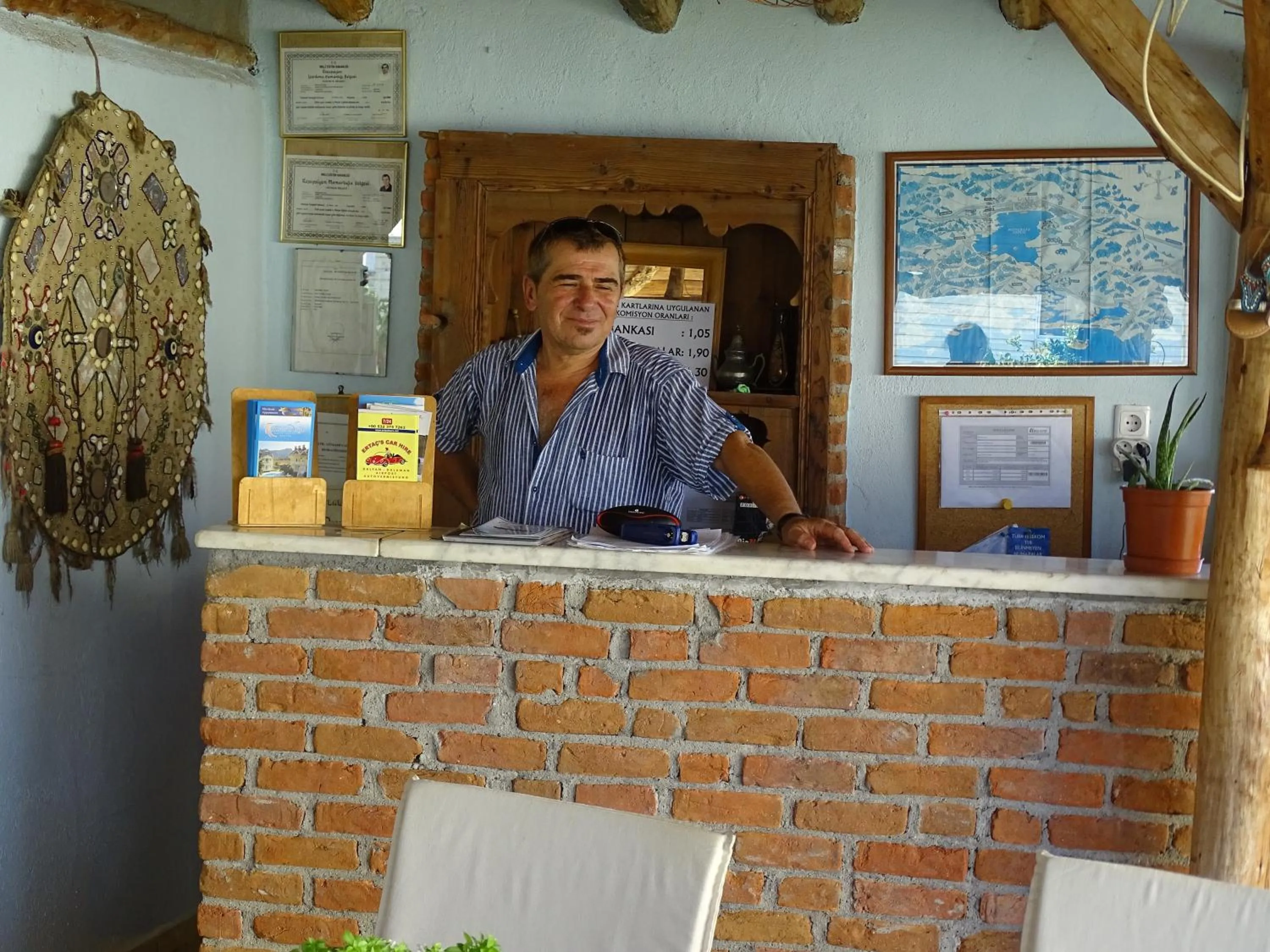 Lobby or reception in Mavikosk