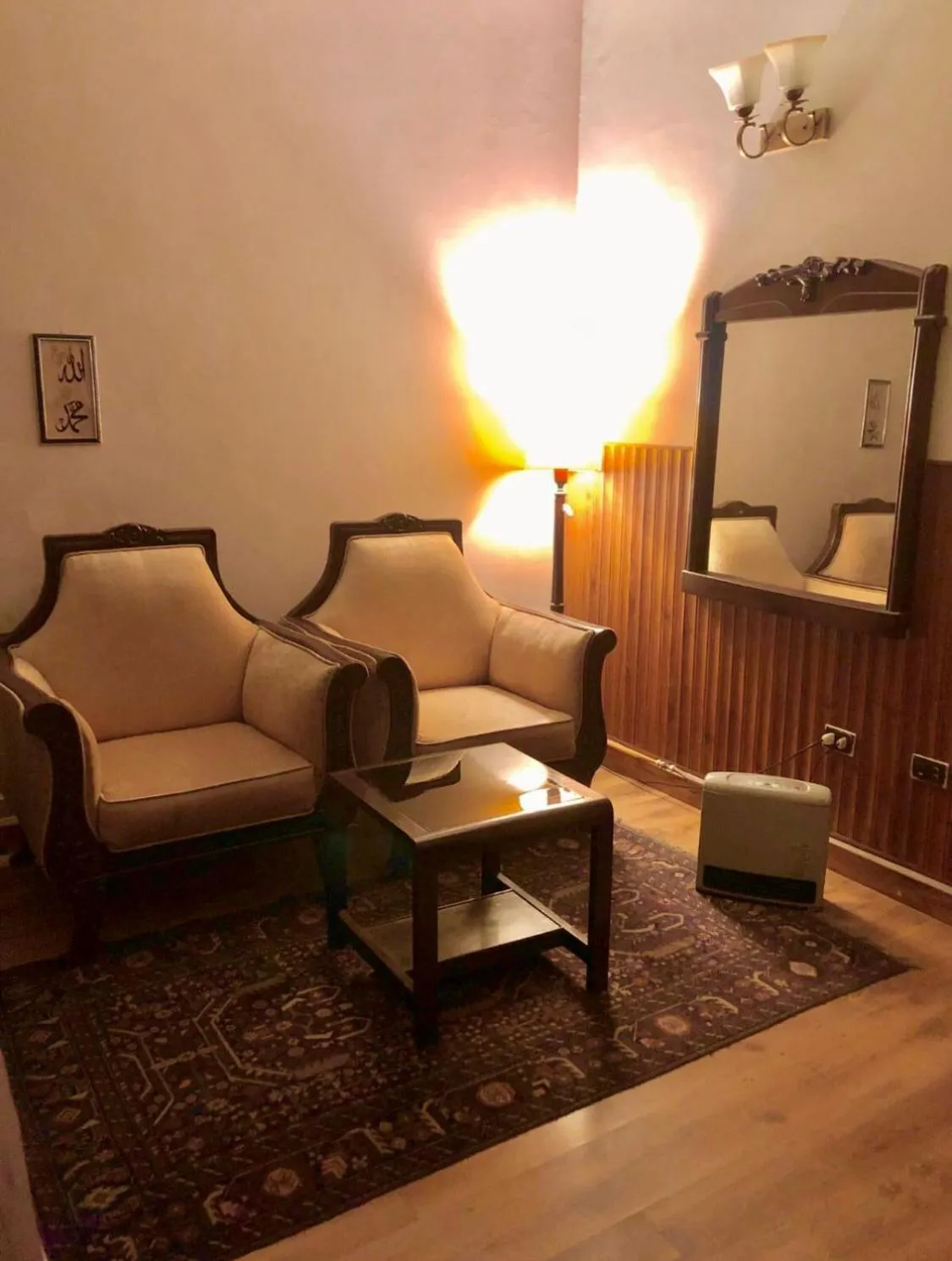 Seating area in The Exclusive House