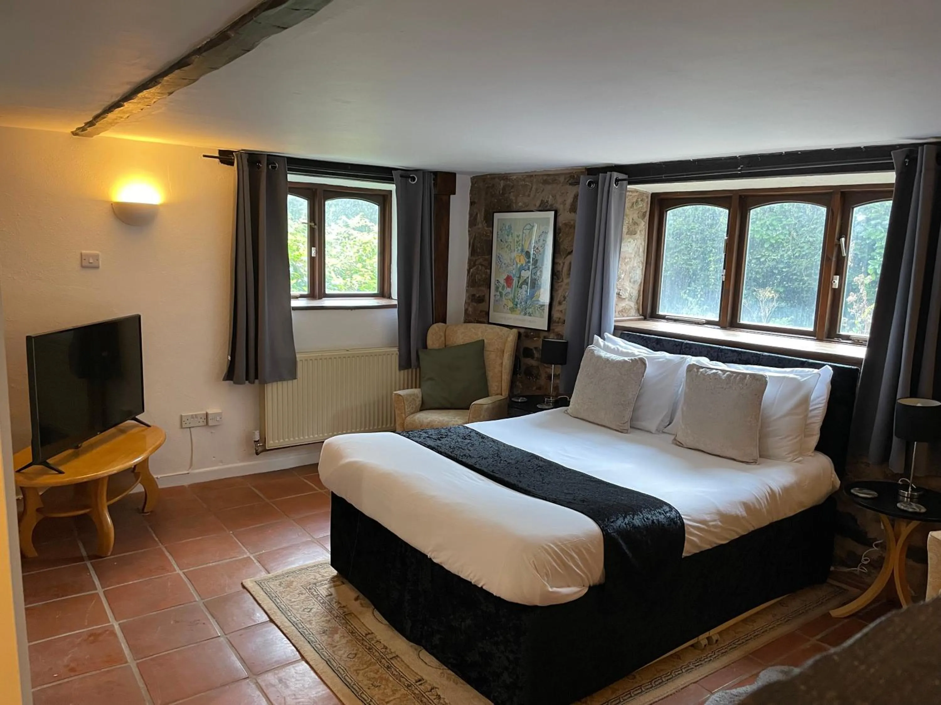 Bedroom, Bed in The Cridford Inn