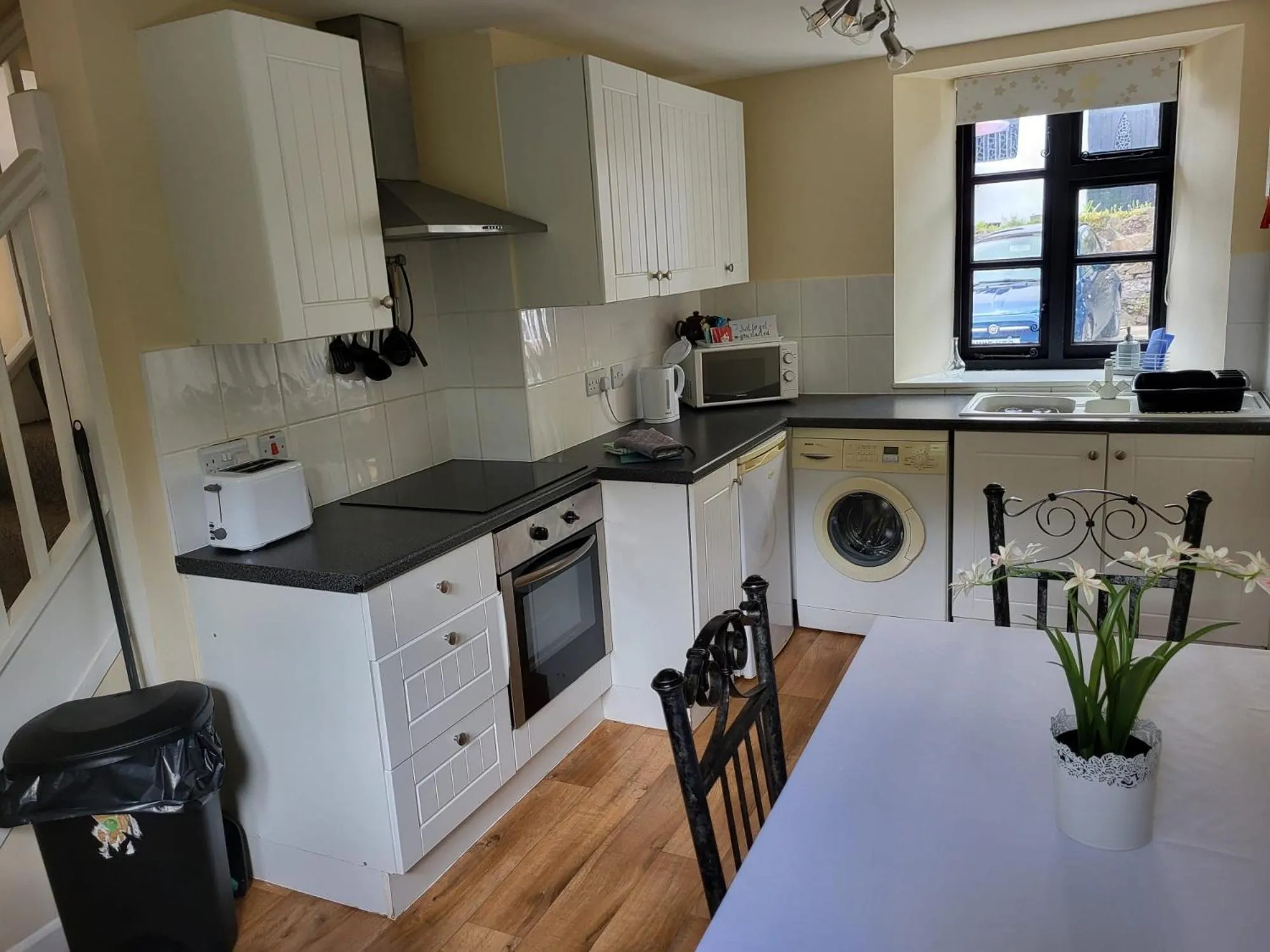 kitchen in The Cridford Inn