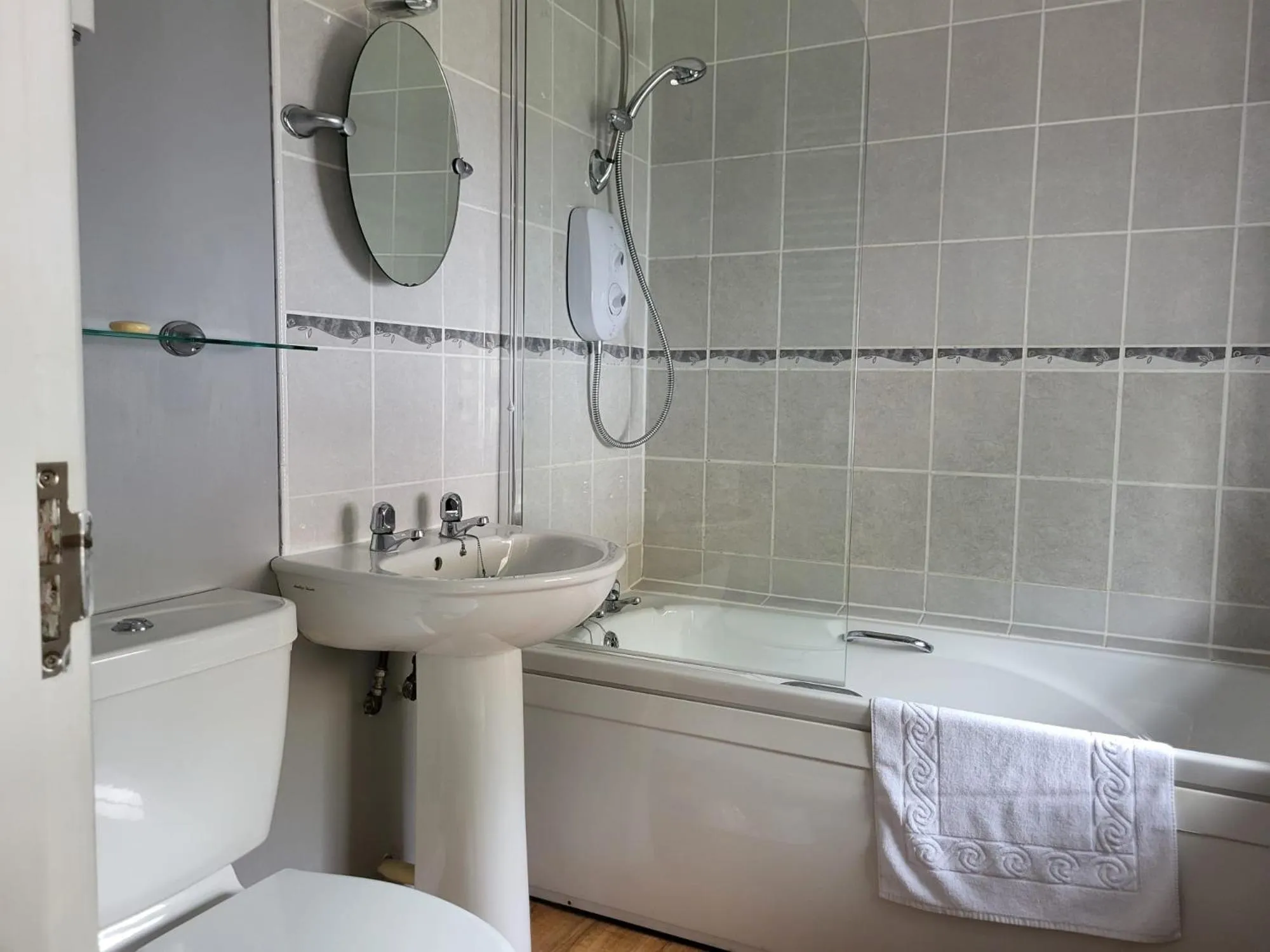 Bathroom in The Cridford Inn