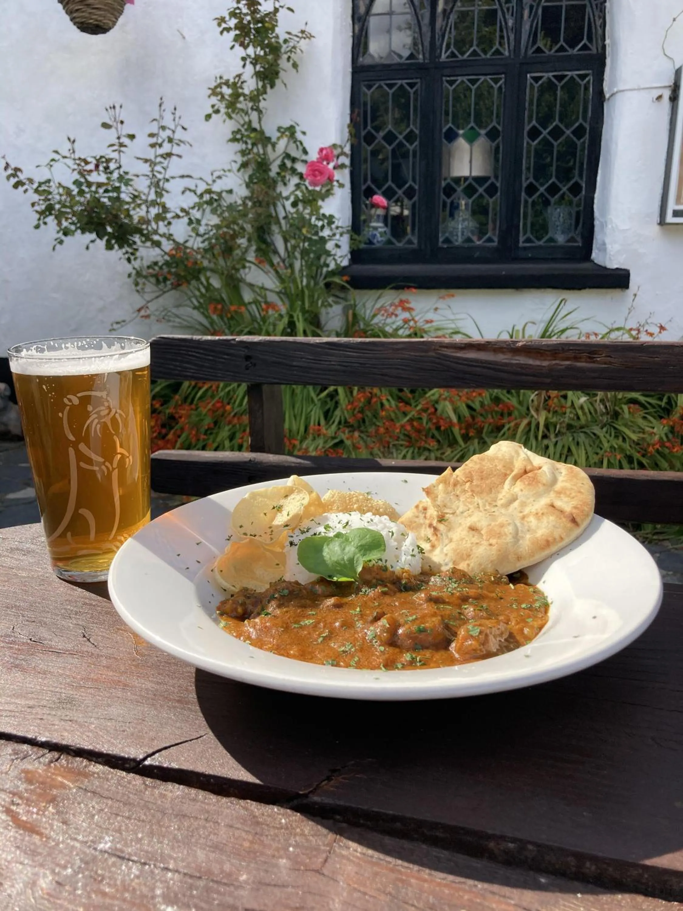 Food and drinks in The Cridford Inn