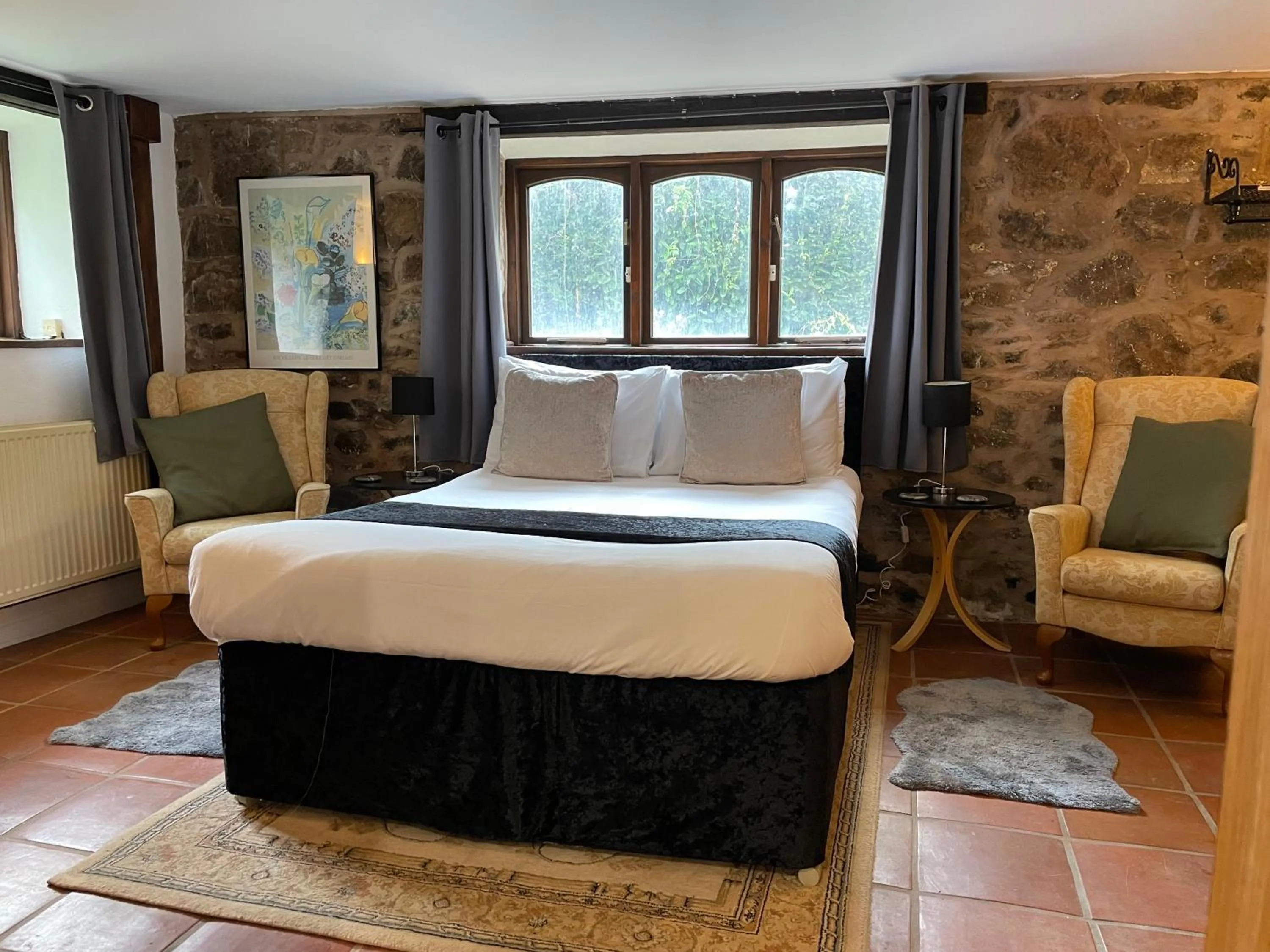 Bedroom, Bed in The Cridford Inn