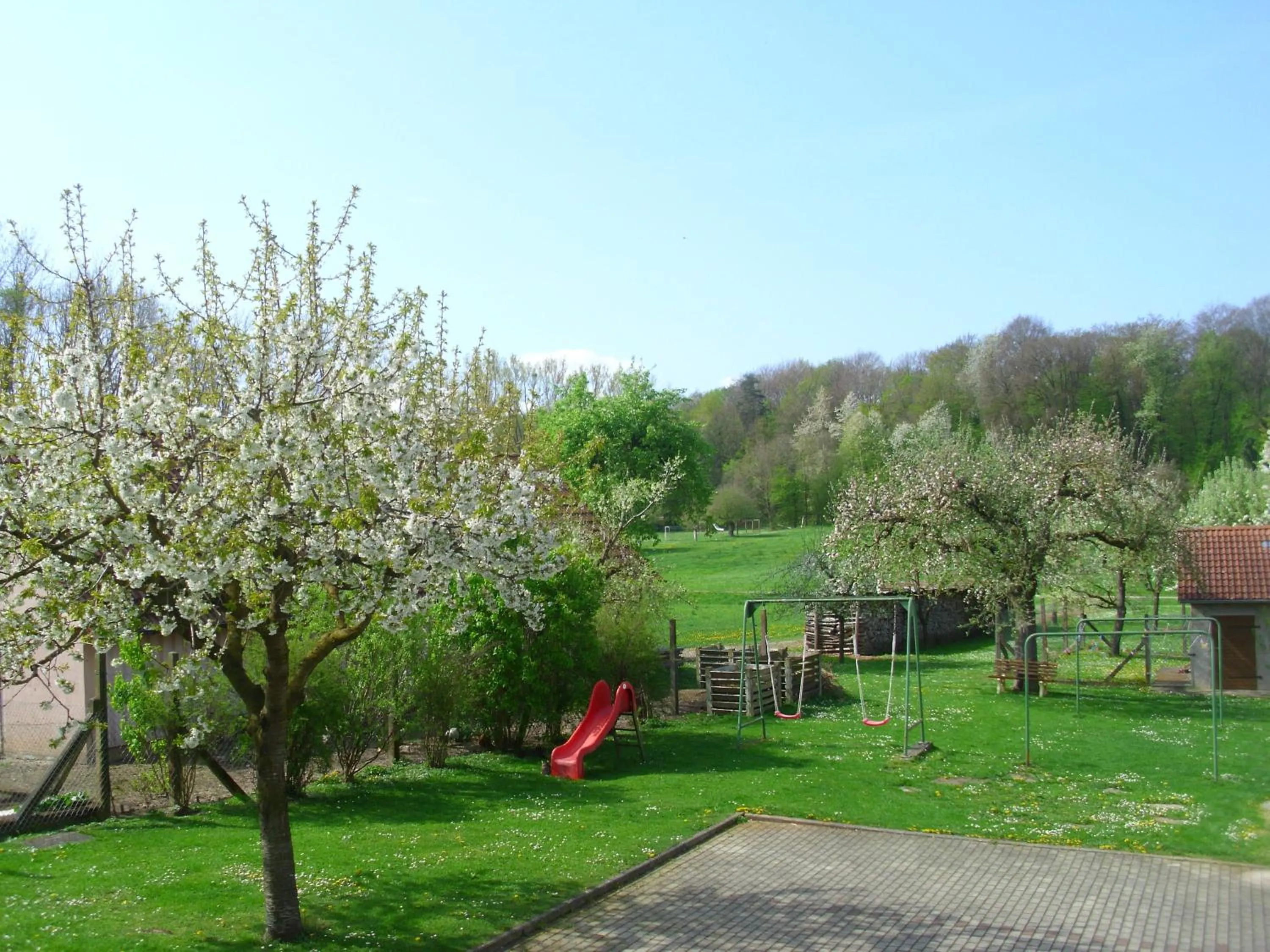Garden in Gasthof Zur frohen Einkehr