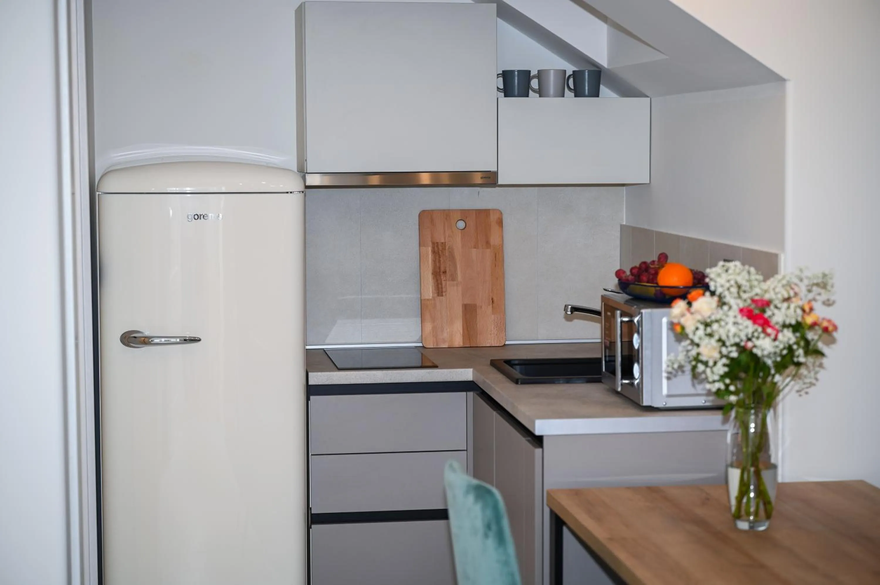 Kitchen or kitchenette in Casa Laurea