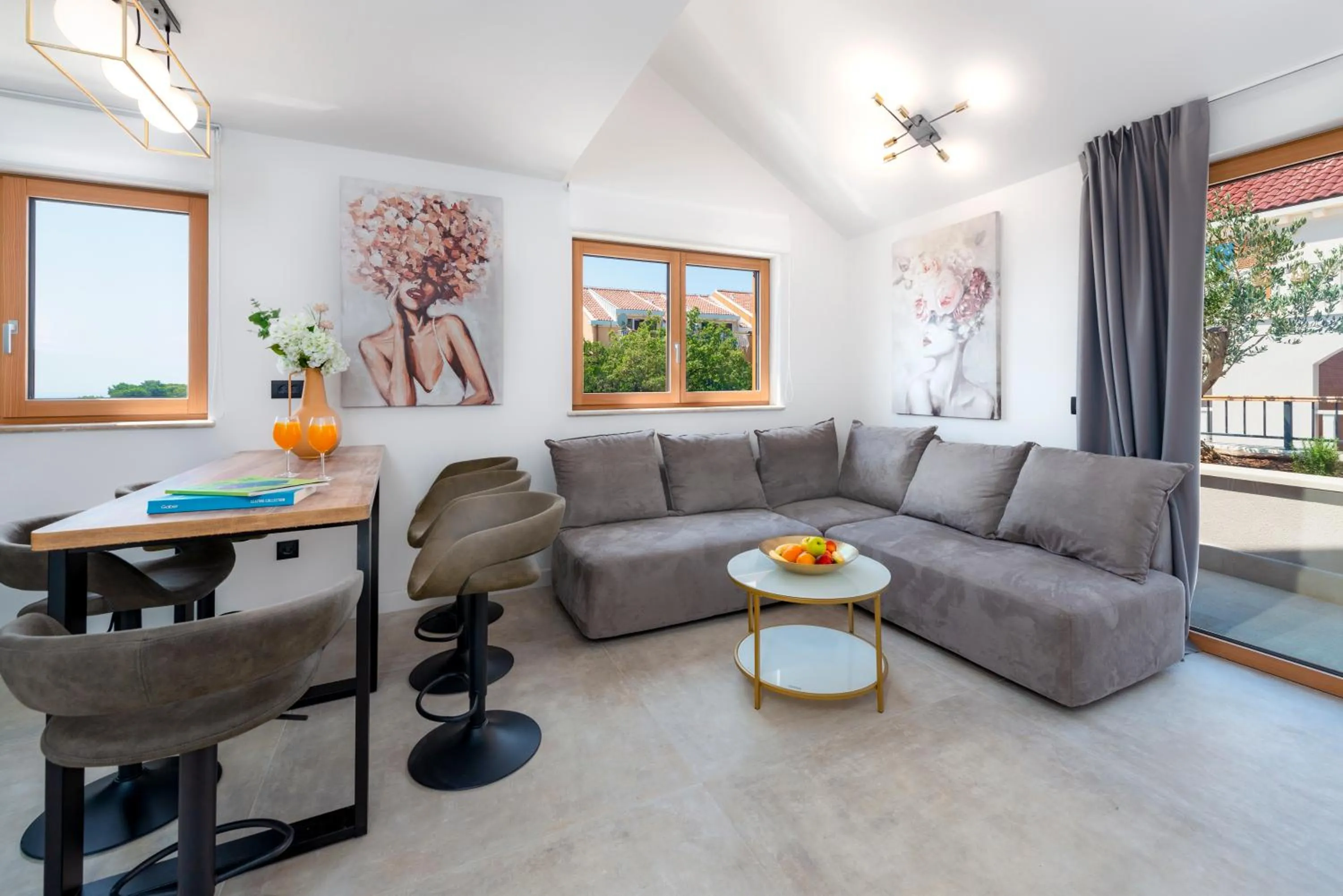 Living room in Casa Laurea