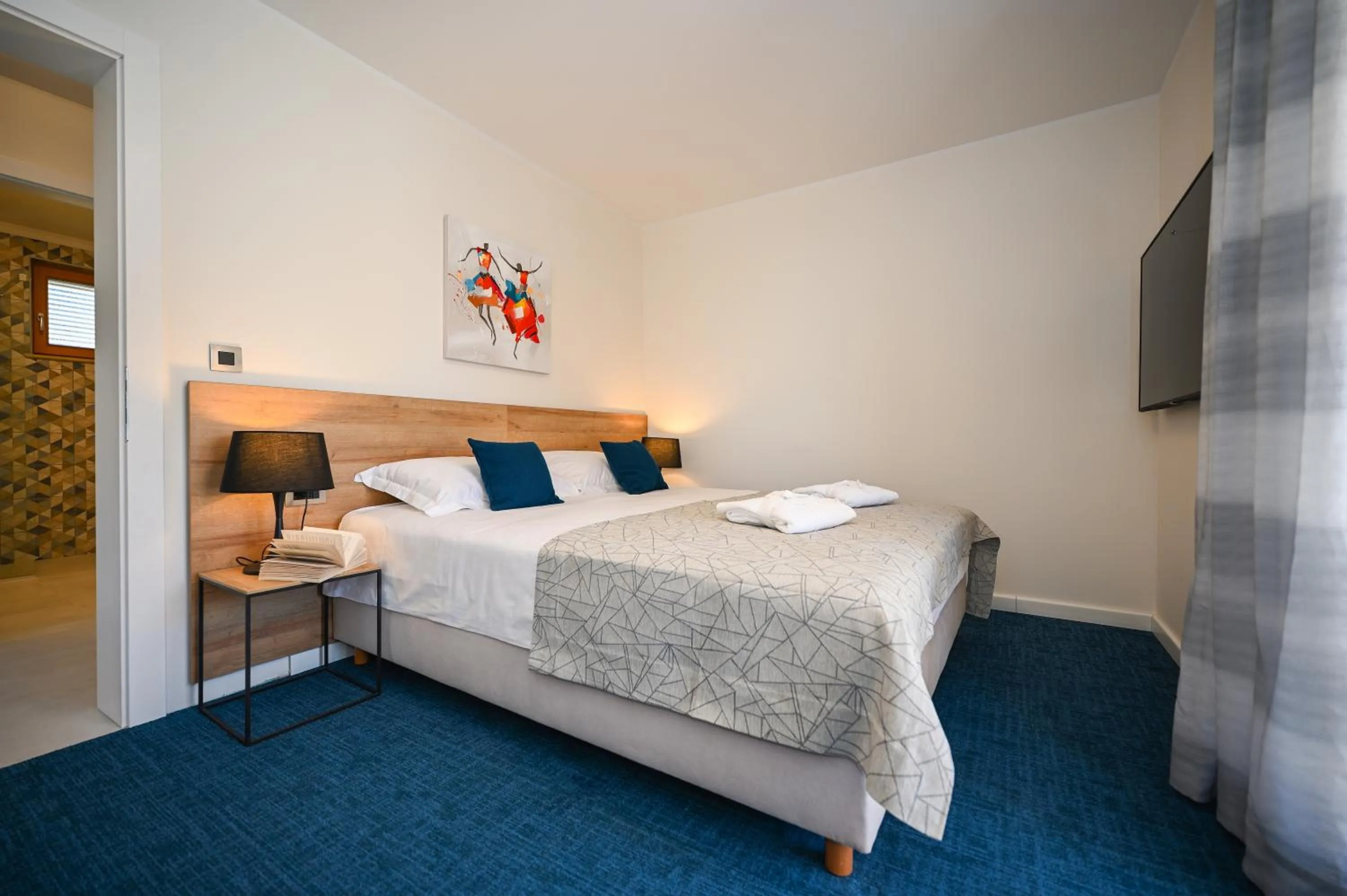 Bedroom, Bed in Casa Laurea