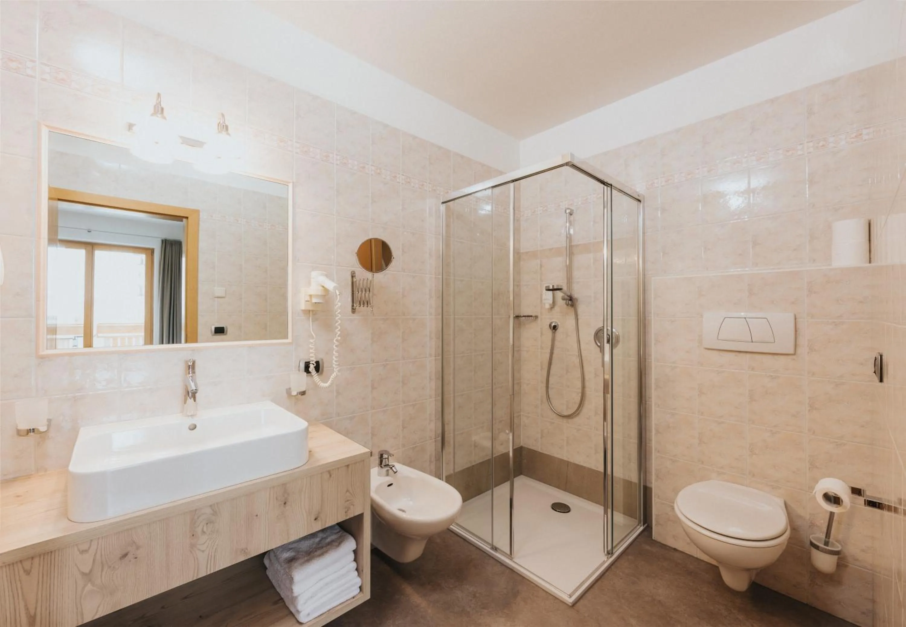 Bathroom in Hotel Bischofhof