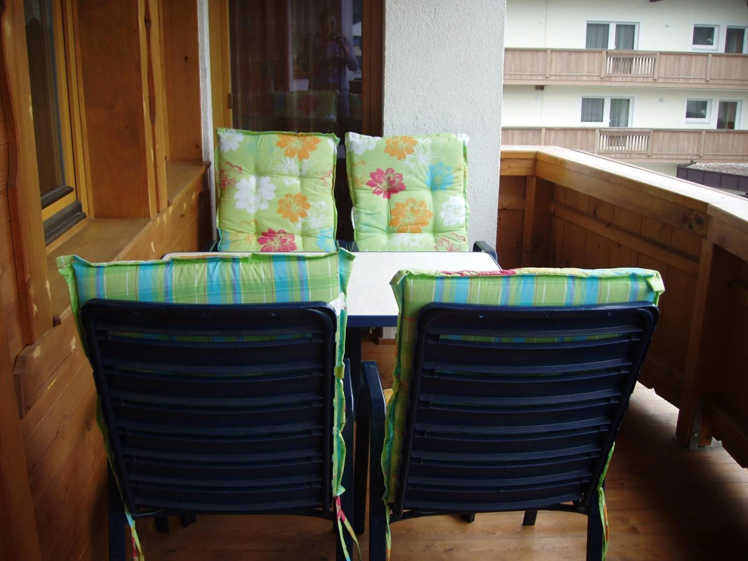 Balcony/Terrace in Ferienwohnung Wohlfartstätter