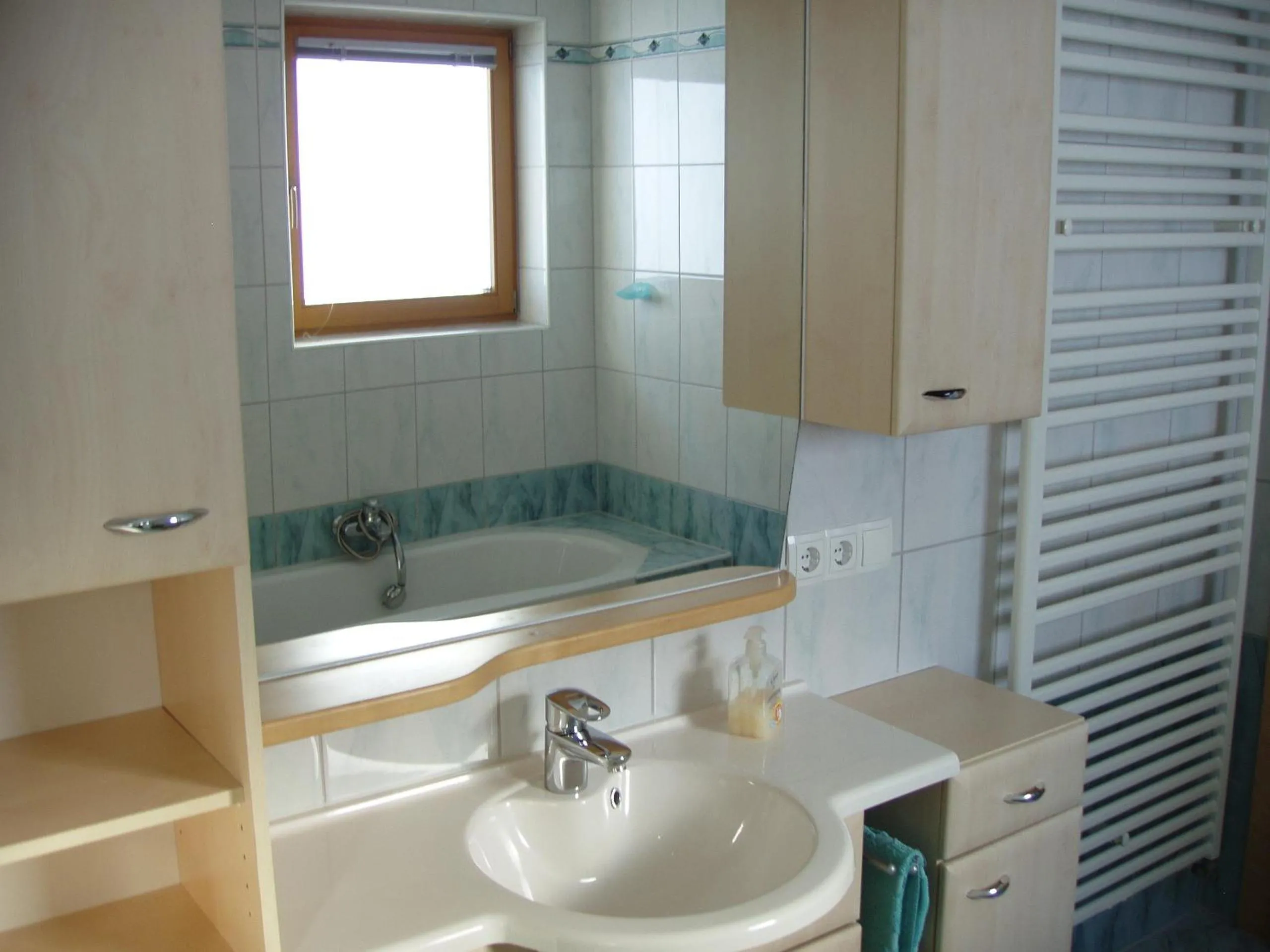 Bathroom in Ferienwohnung Wohlfartstätter