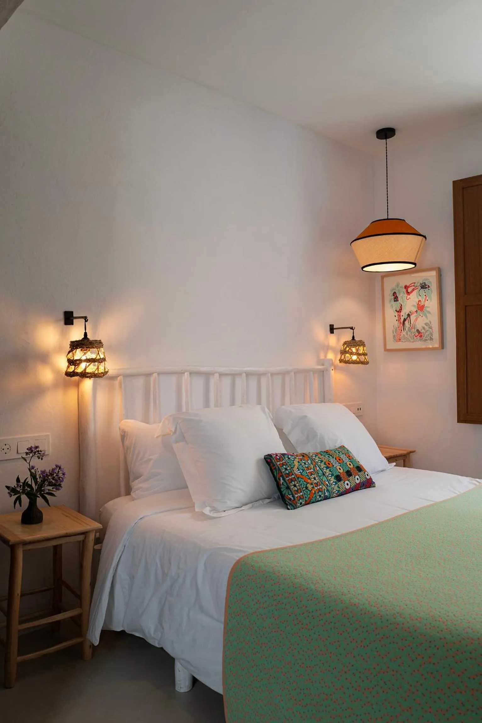 Bed in Hostal Mar y Sal