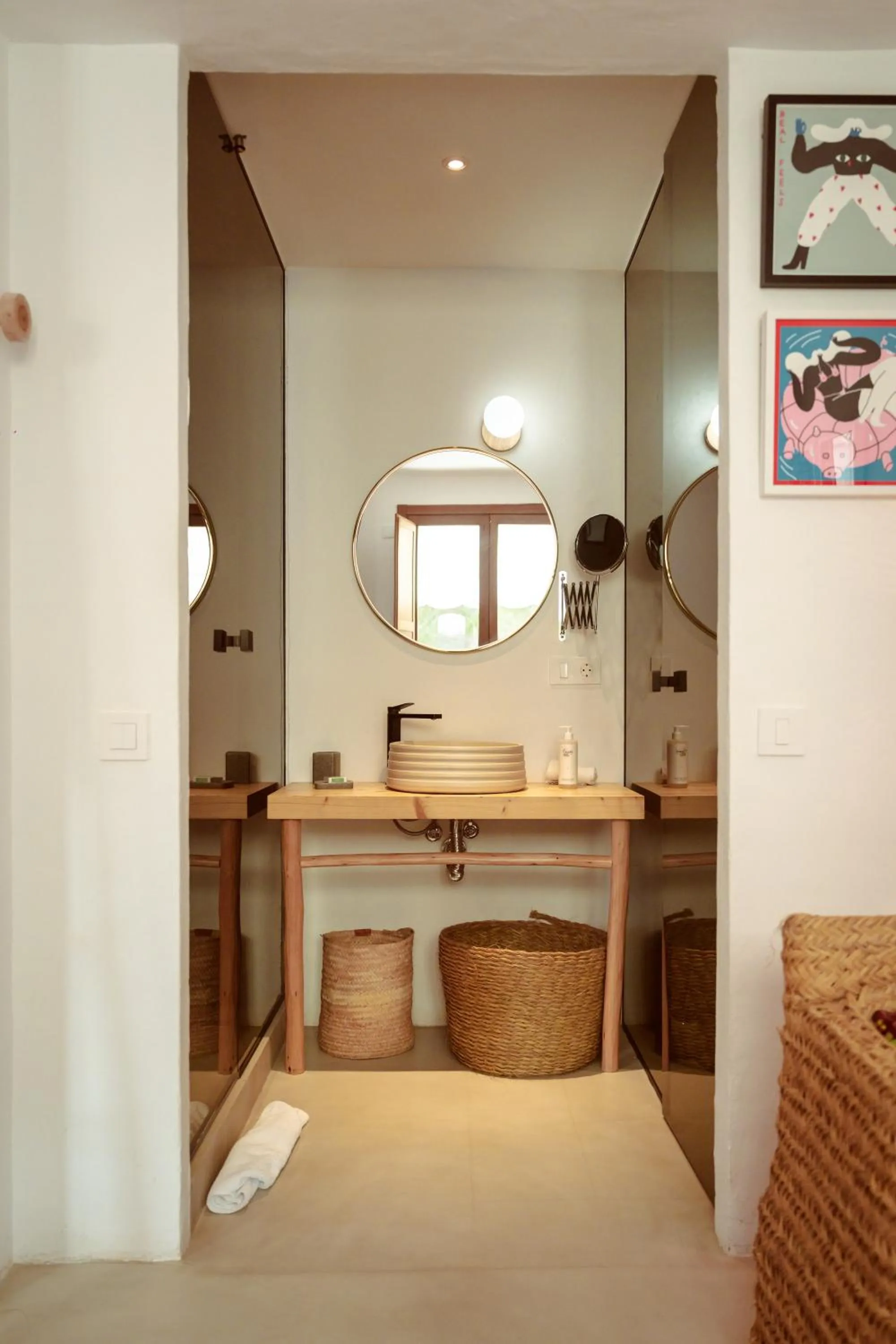 Bathroom in Hostal Mar y Sal