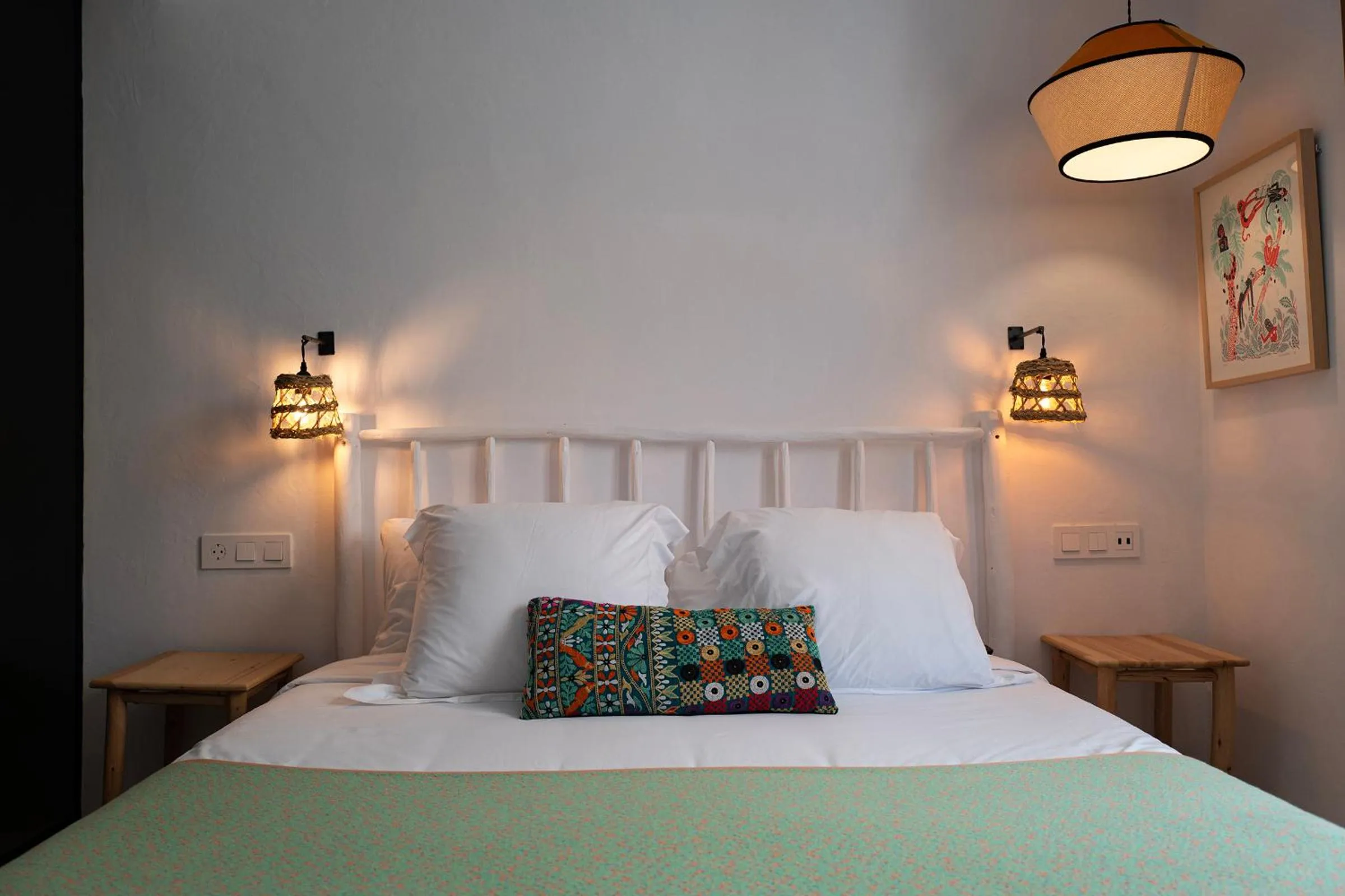 Bed in Hostal Mar y Sal