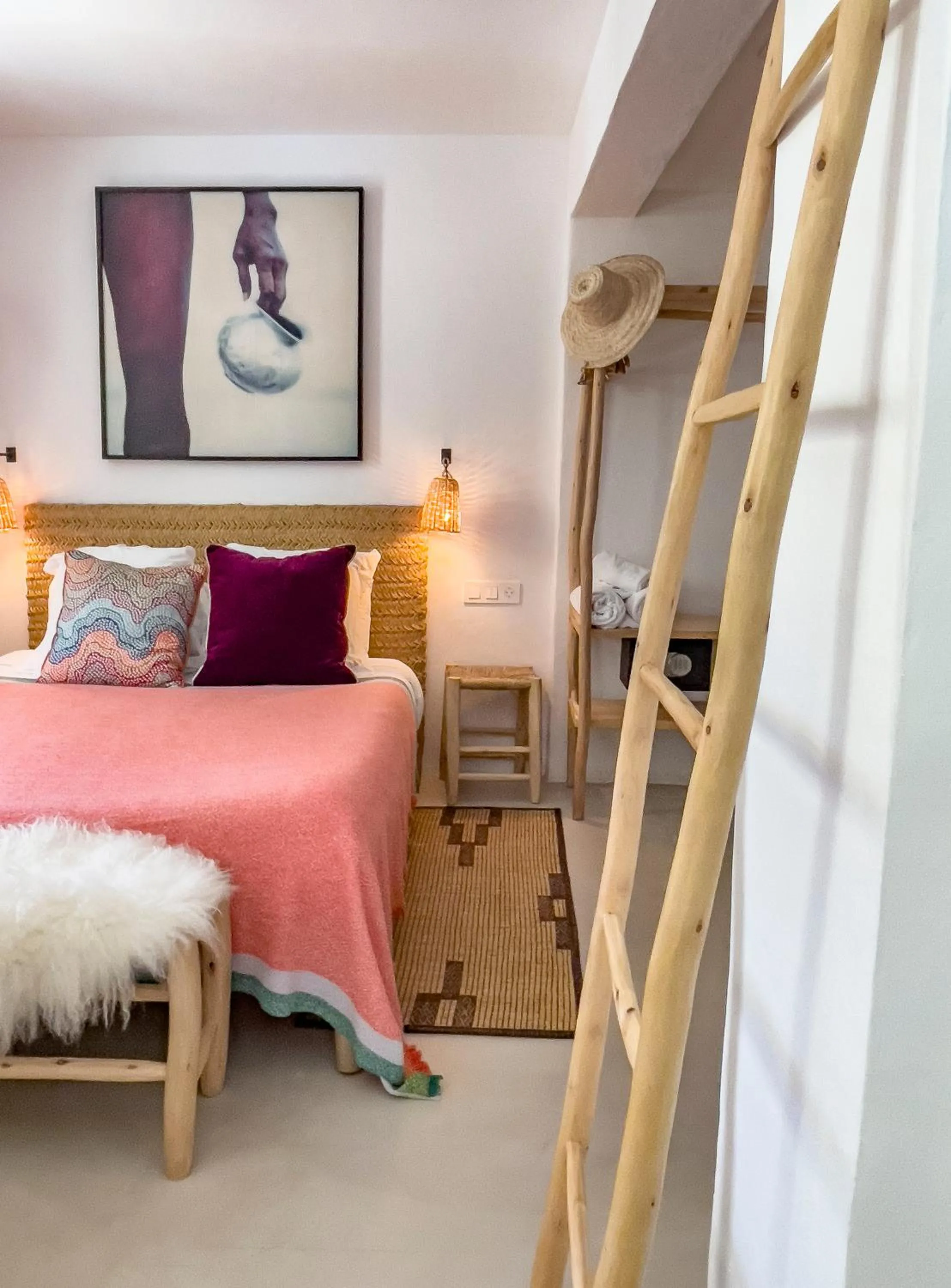 Bed in Hostal Mar y Sal