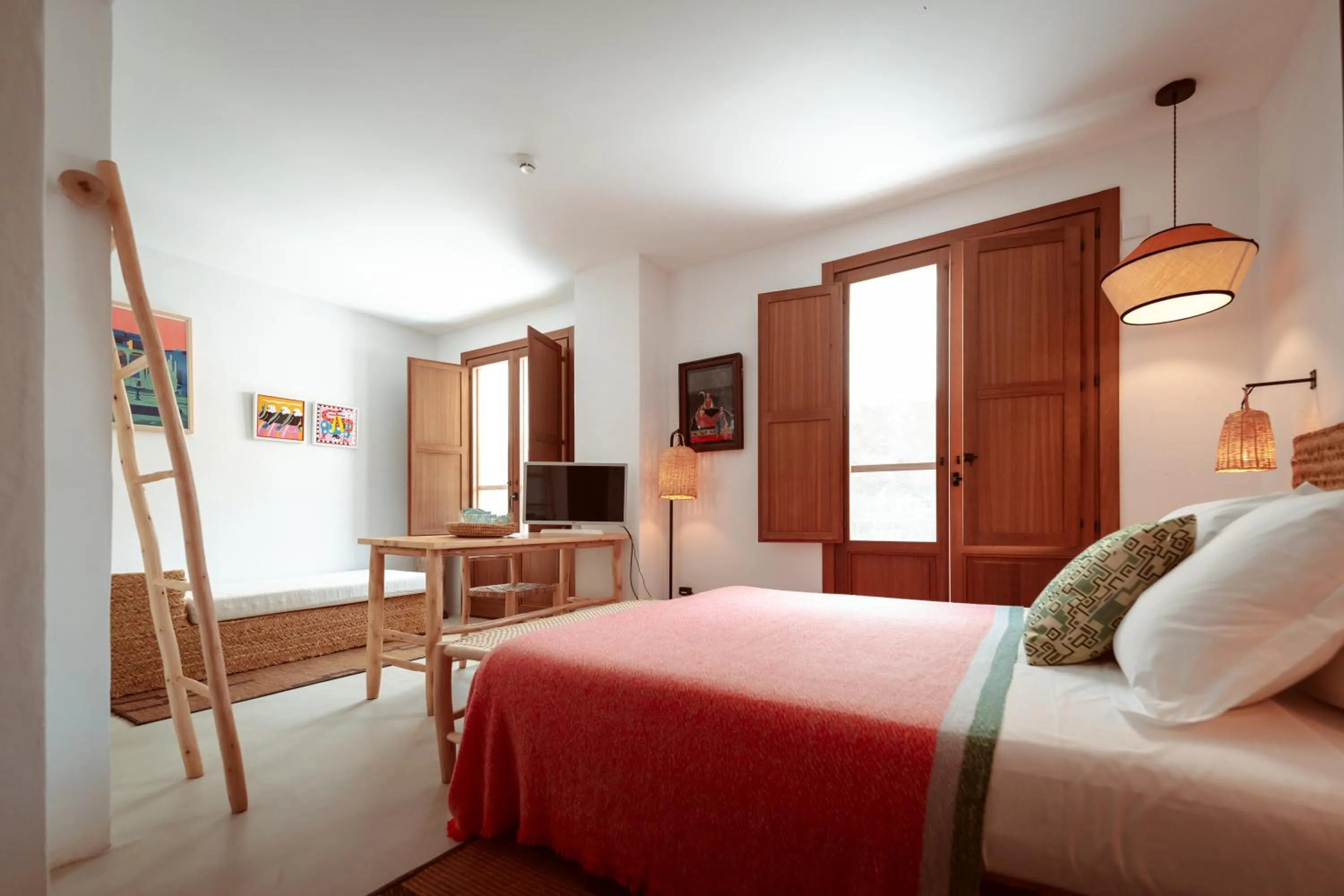 Bed in Hostal Mar y Sal