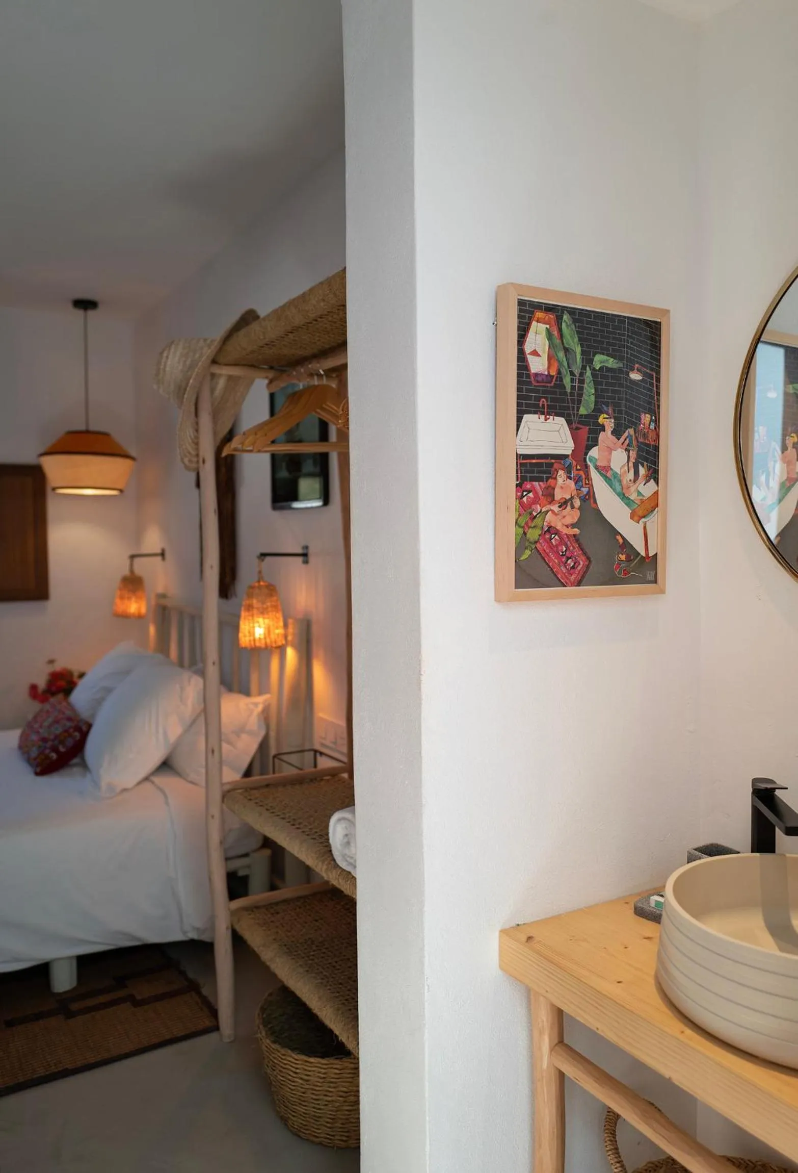 Photo of the whole room, Bed in Hostal Mar y Sal