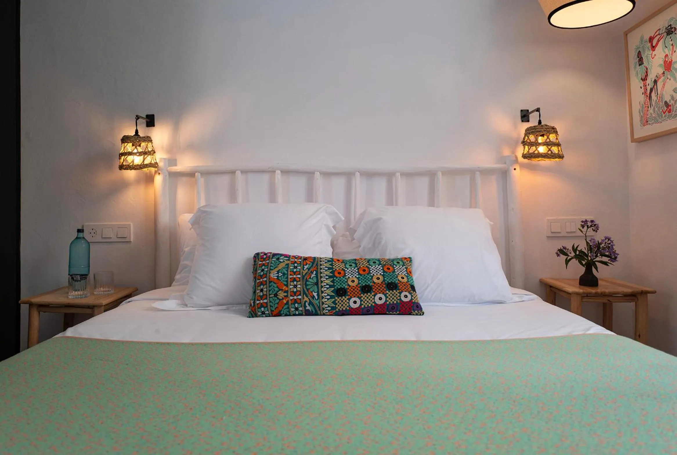 Bed in Hostal Mar y Sal